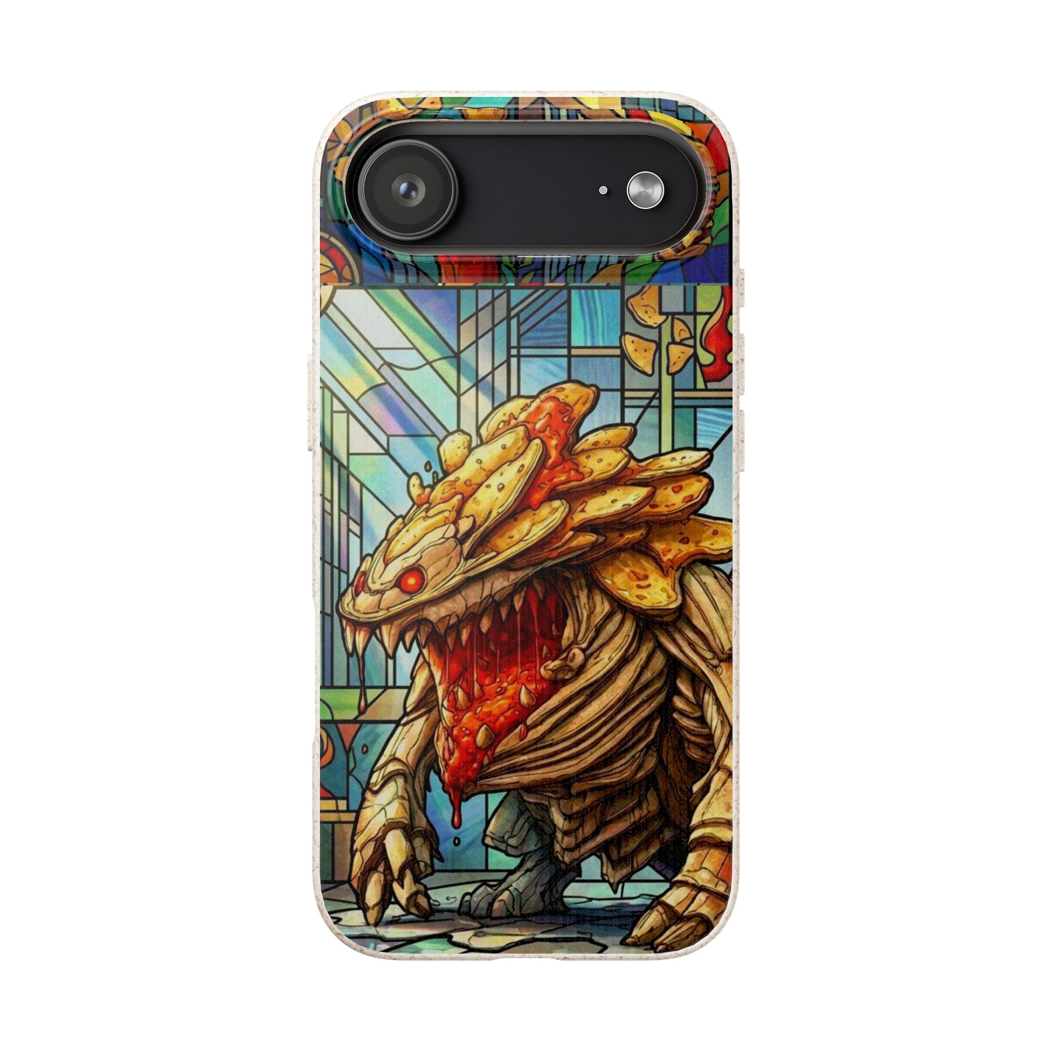 Special MOUMONS006 stained glass Biodegradable Phone Case
