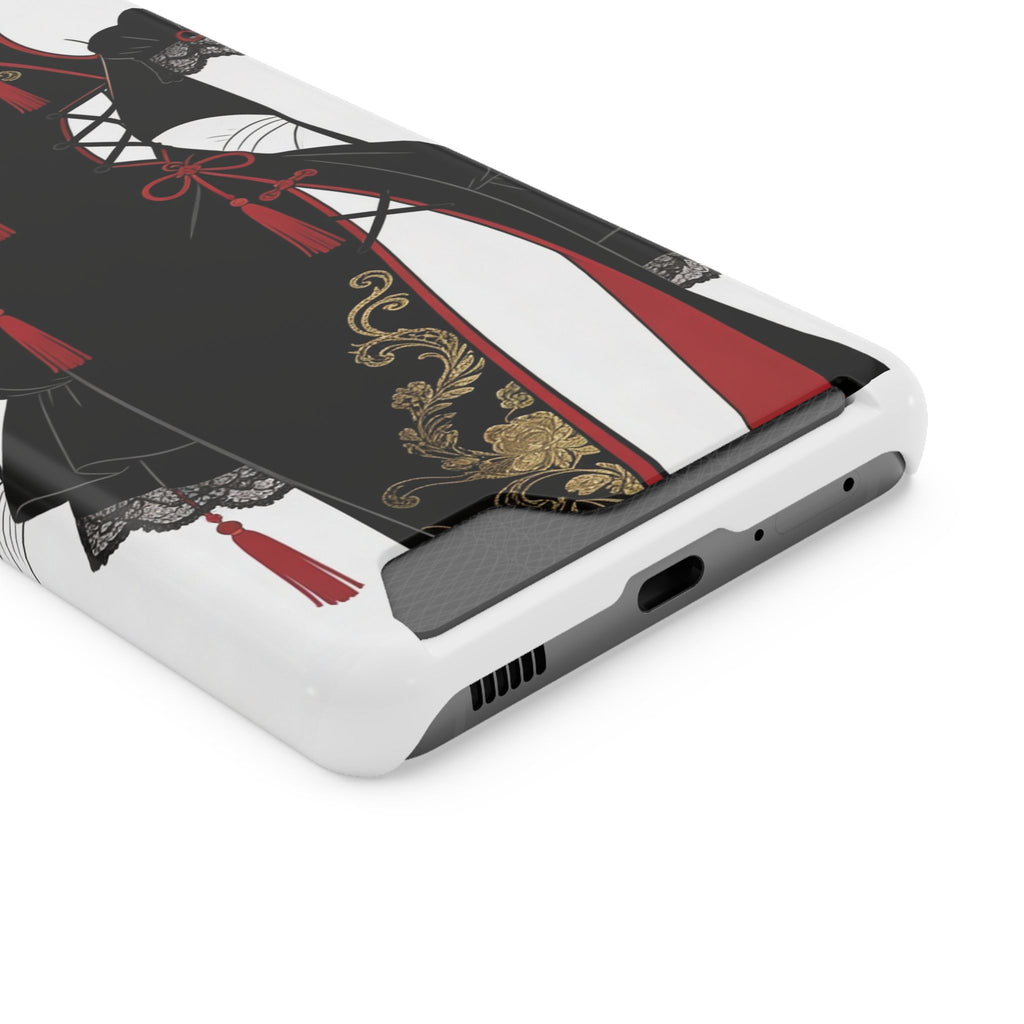 A002 Chinese Traditional Fashion Phone Case with Card Holder