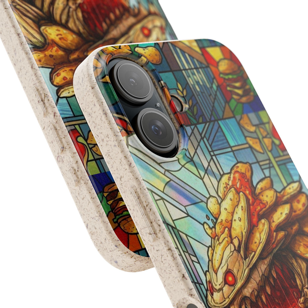 Special MOUMONS006 stained glass Biodegradable Phone Case