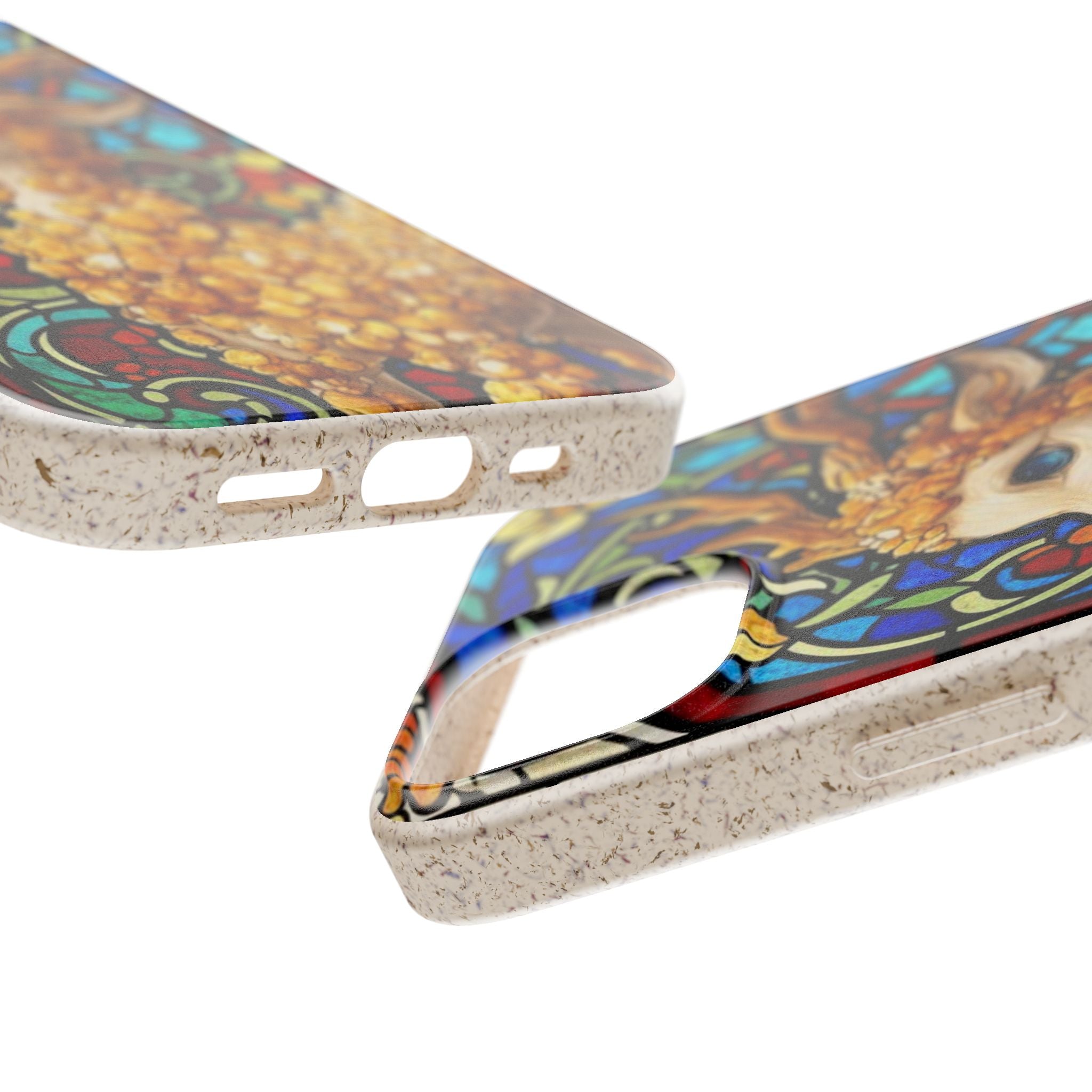 Special MOUMONS001 stained glass Biodegradable Phone Case