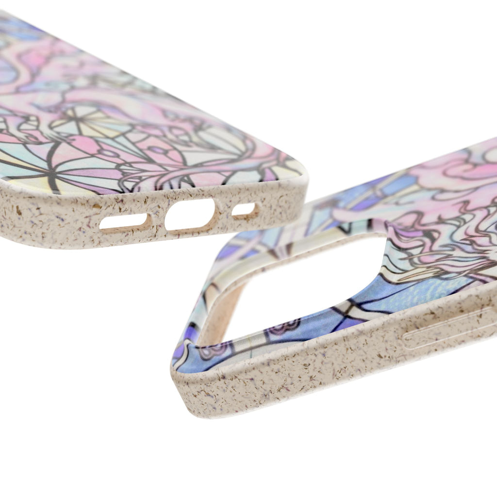 Special MOUMONS024 stained glass biodegradable Phone Case