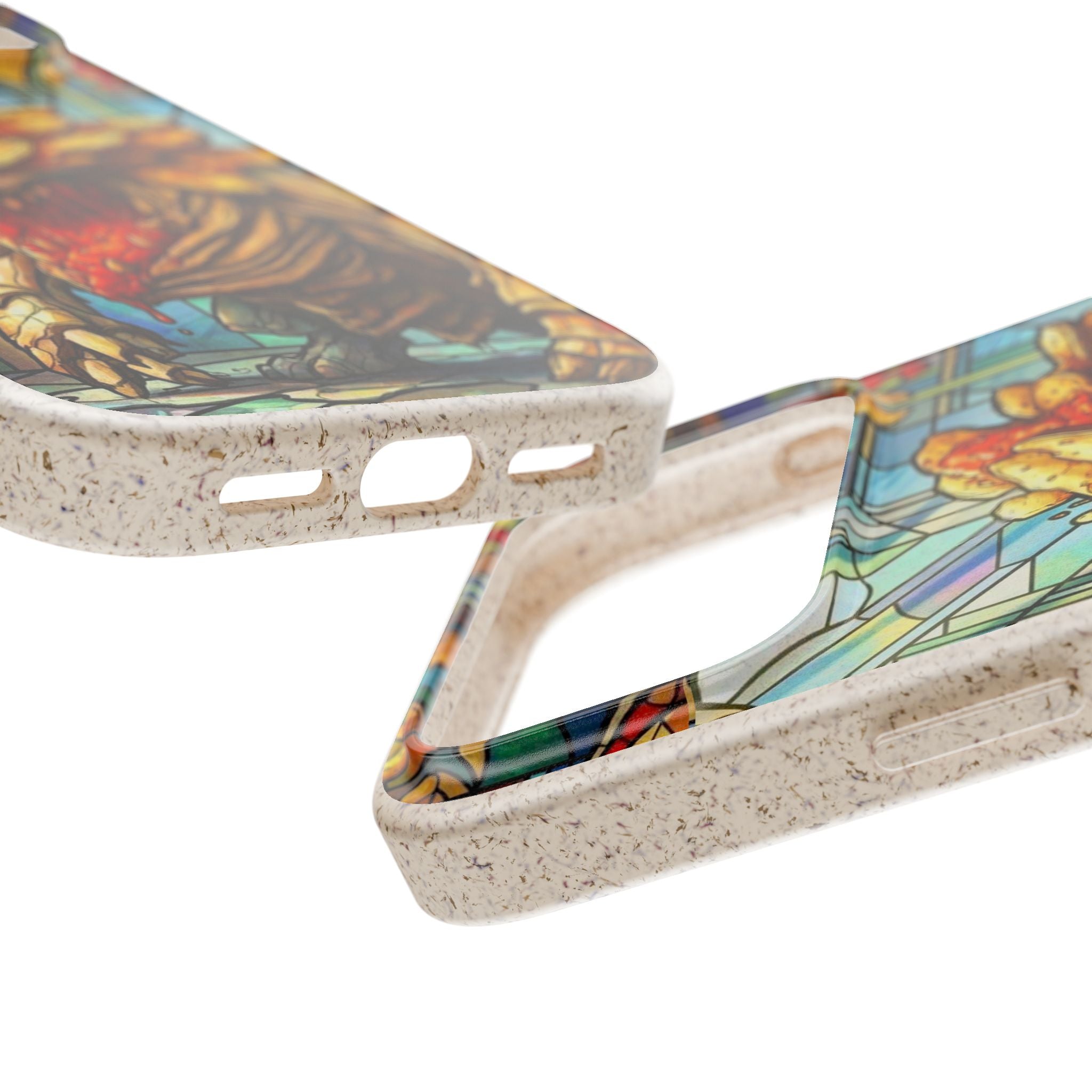 Special MOUMONS006 stained glass Biodegradable Phone Case