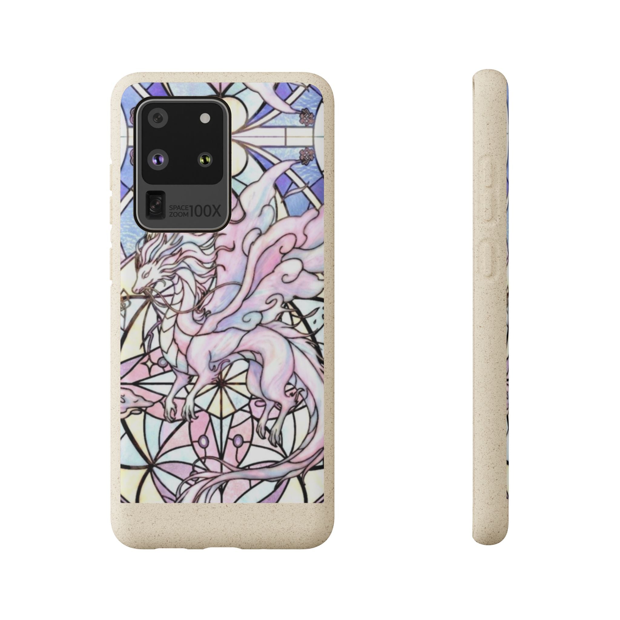 Special MOUMONS024 stained glass biodegradable Phone Case