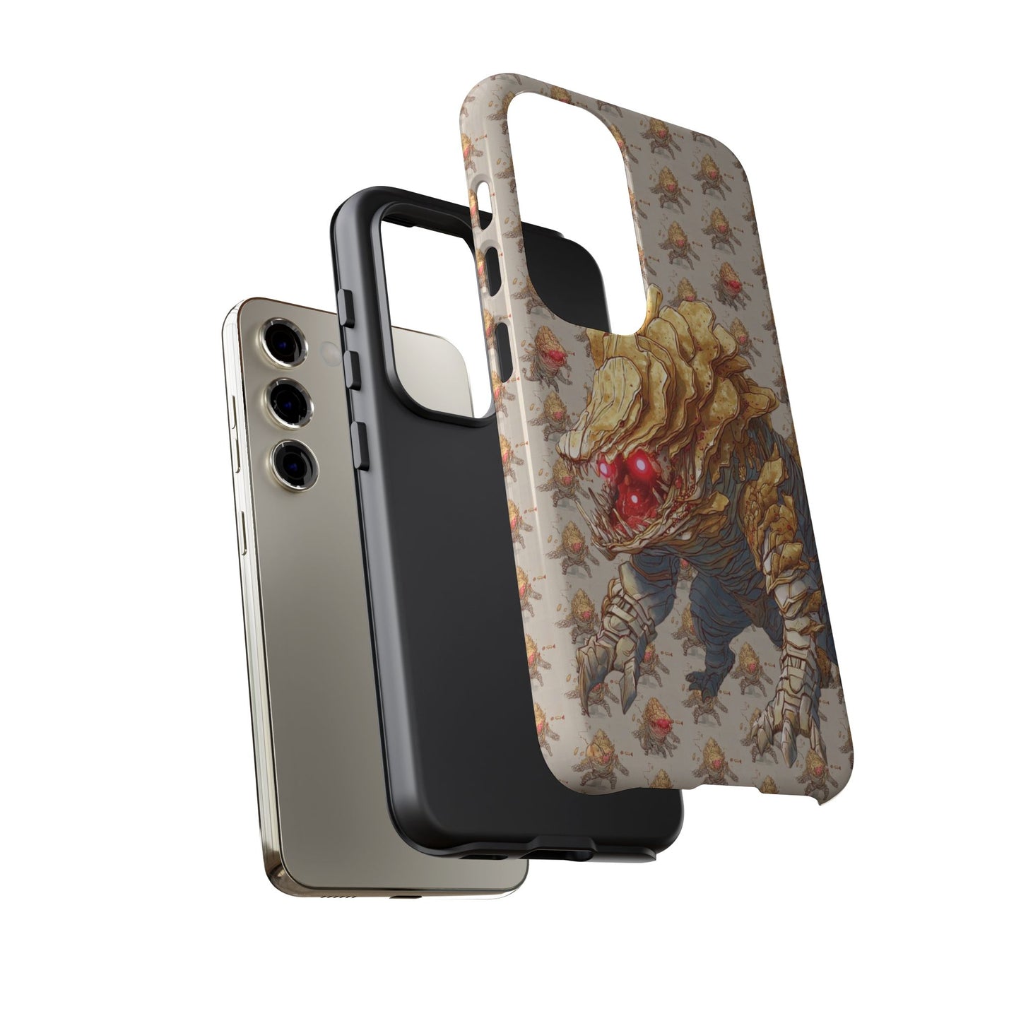 MOUMONS008 Phone Case — Gaming Beast with Red Eyes