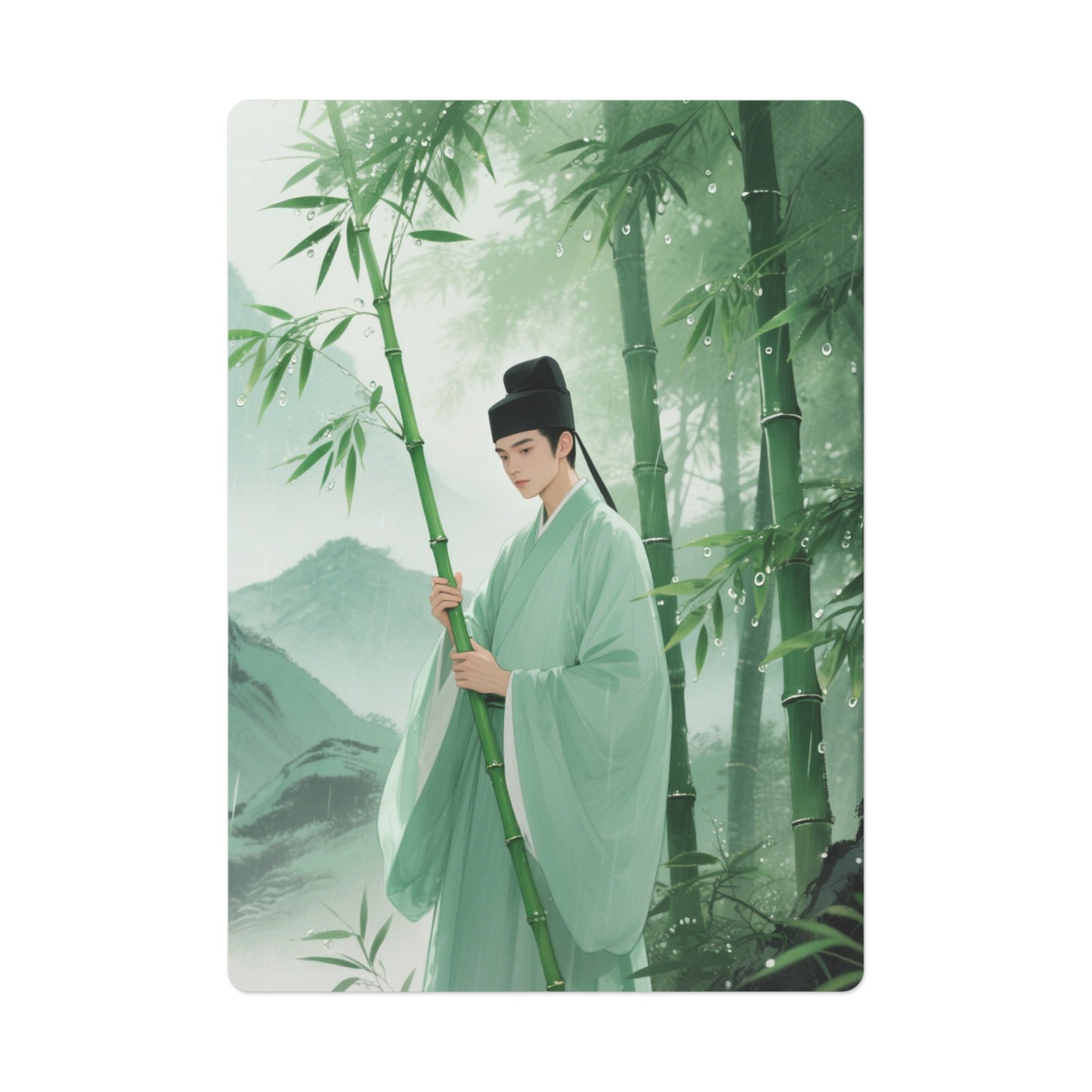 Summer Gentlemen Playing Cards Set for Poker Lovers, Unique Gift for Gamers, Modern Design Card Deck, Fun Game Night Essentials, Casino-Themed Decor