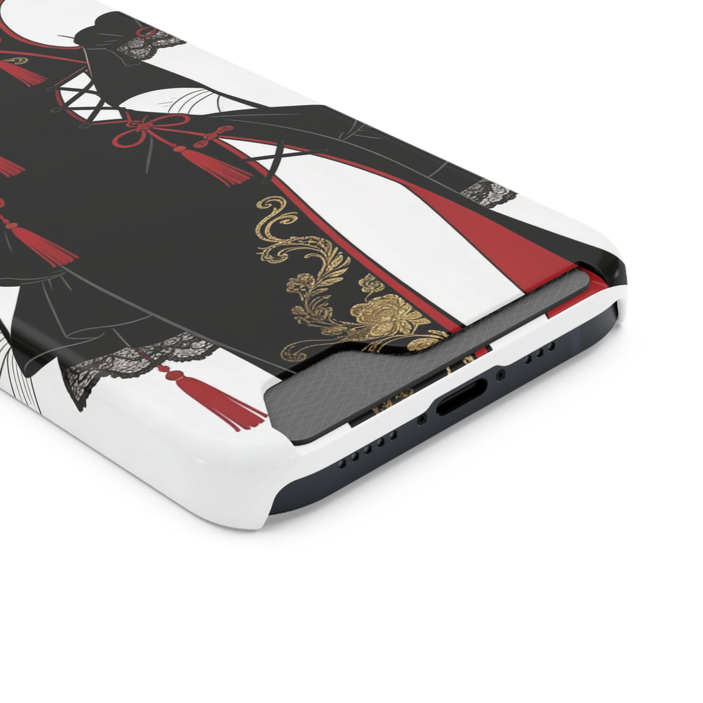 A002 Chinese Traditional Fashion Phone Case with Card Holder