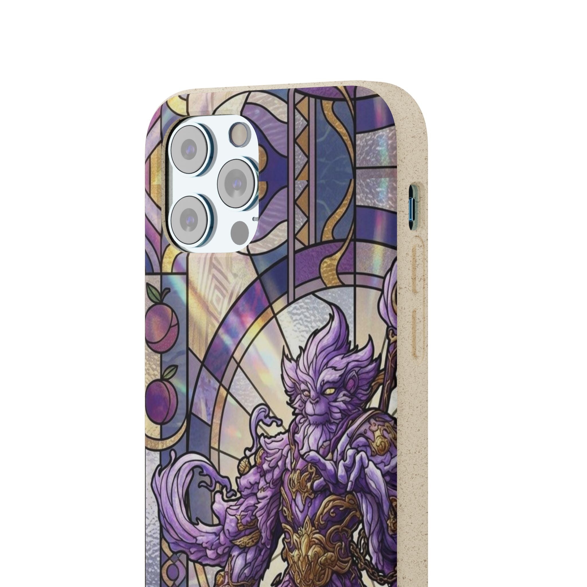 Special MOUMONS003 stained glass Biodegradable Phone Case