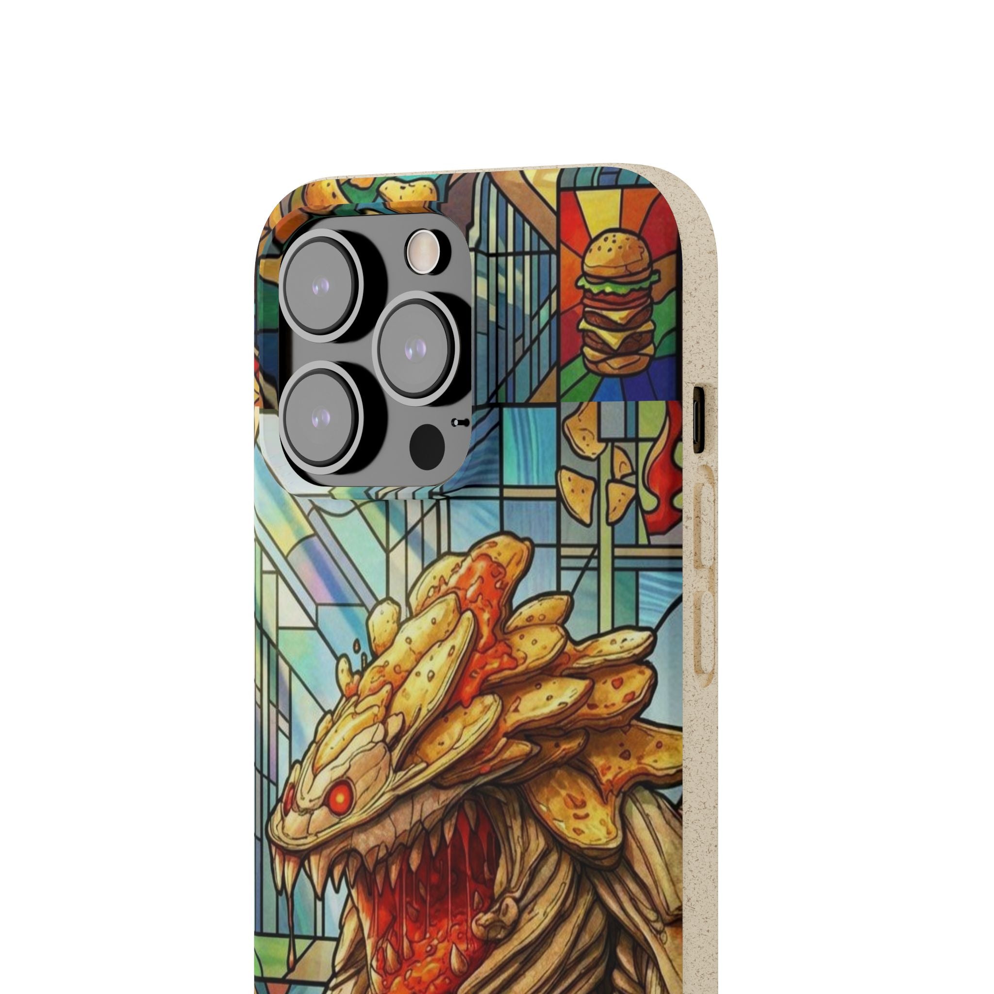 Special MOUMONS006 stained glass Biodegradable Phone Case