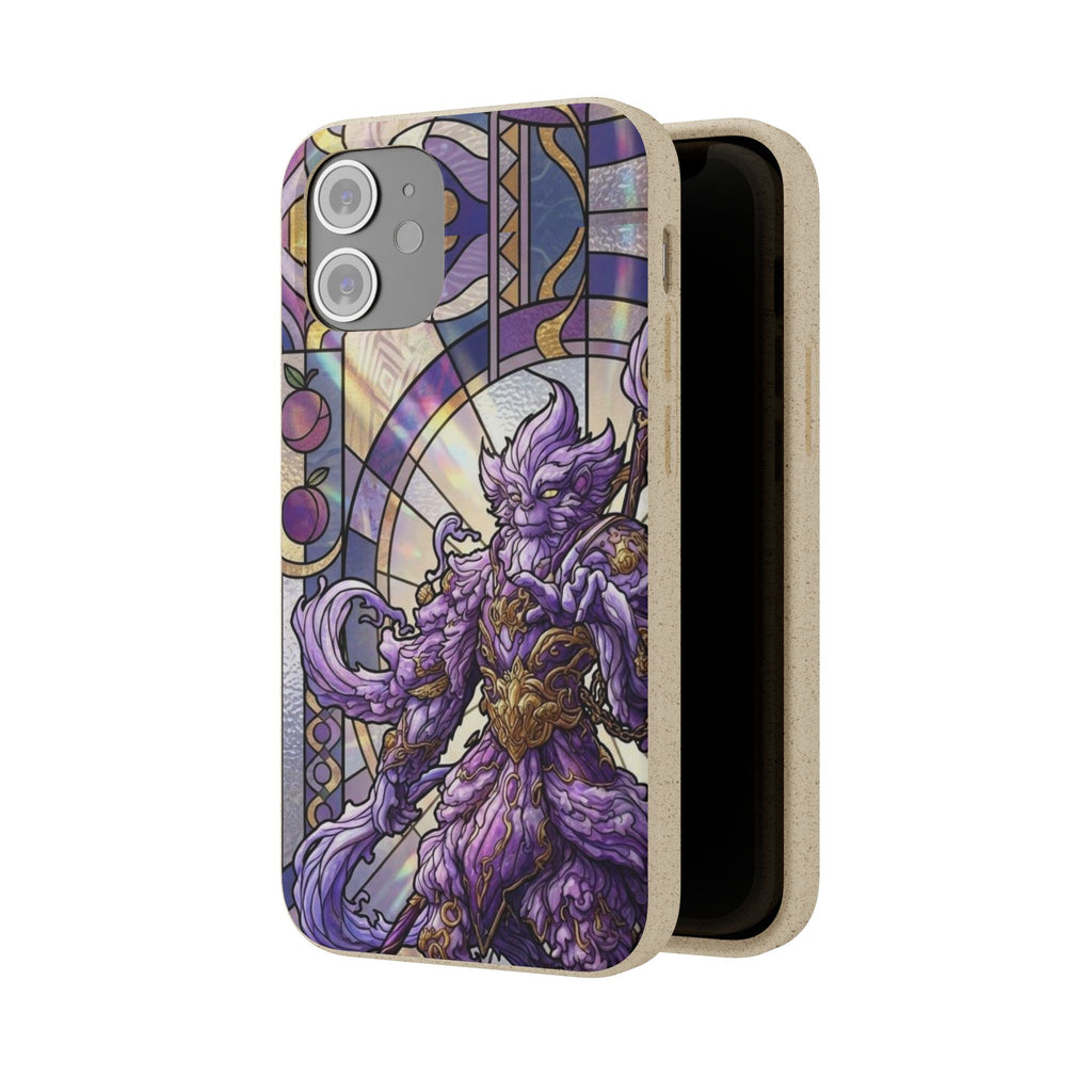 Special MOUMONS003 stained glass Biodegradable Phone Case