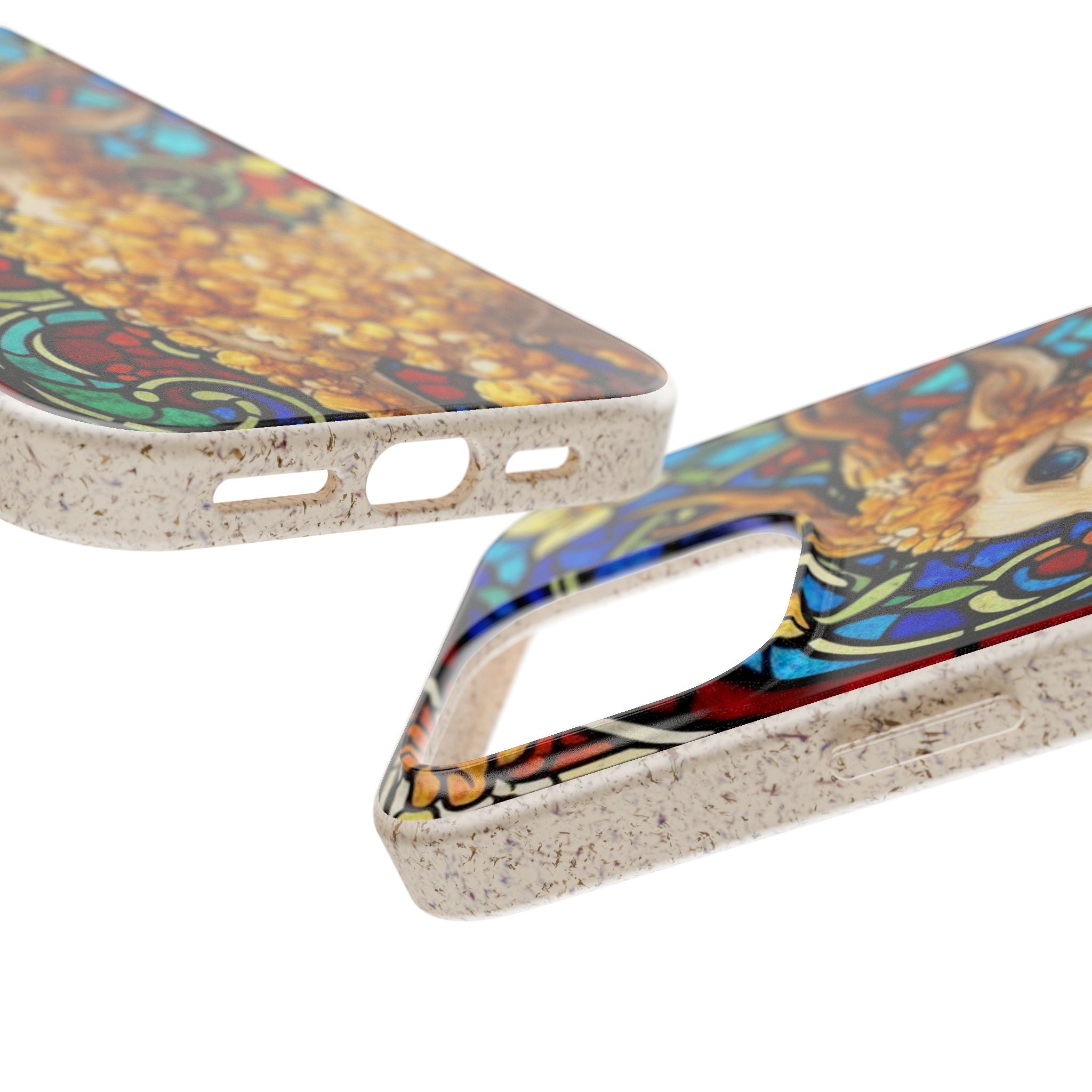 Special MOUMONS001 stained glass Biodegradable Phone Case