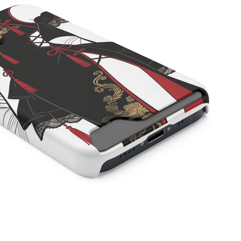 A002 Chinese Traditional Fashion Phone Case with Card Holder