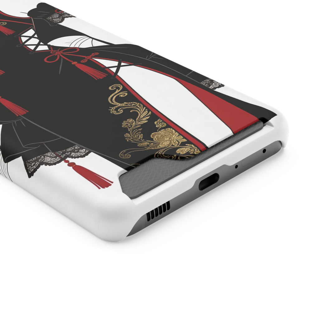 A002 Chinese Traditional Fashion Phone Case with Card Holder