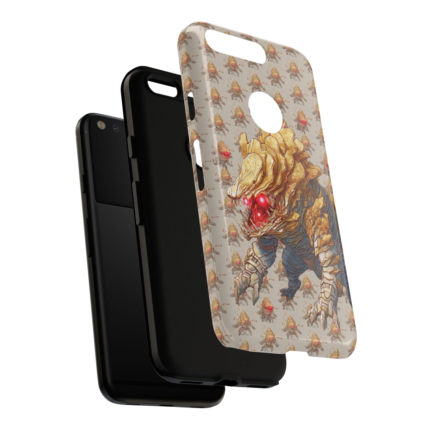 MOUMONS008 Phone Case — Gaming Beast with Red Eyes