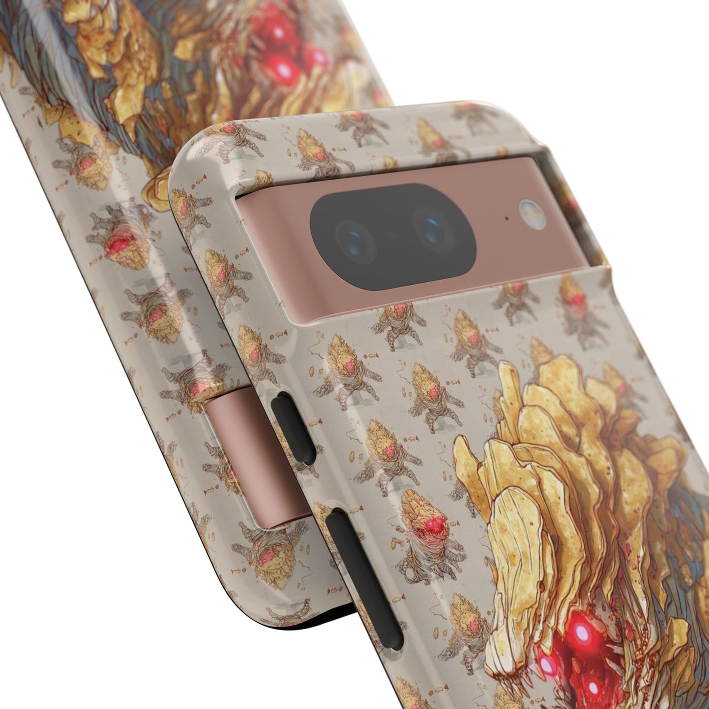 MOUMONS008 Phone Case — Gaming Beast with Red Eyes