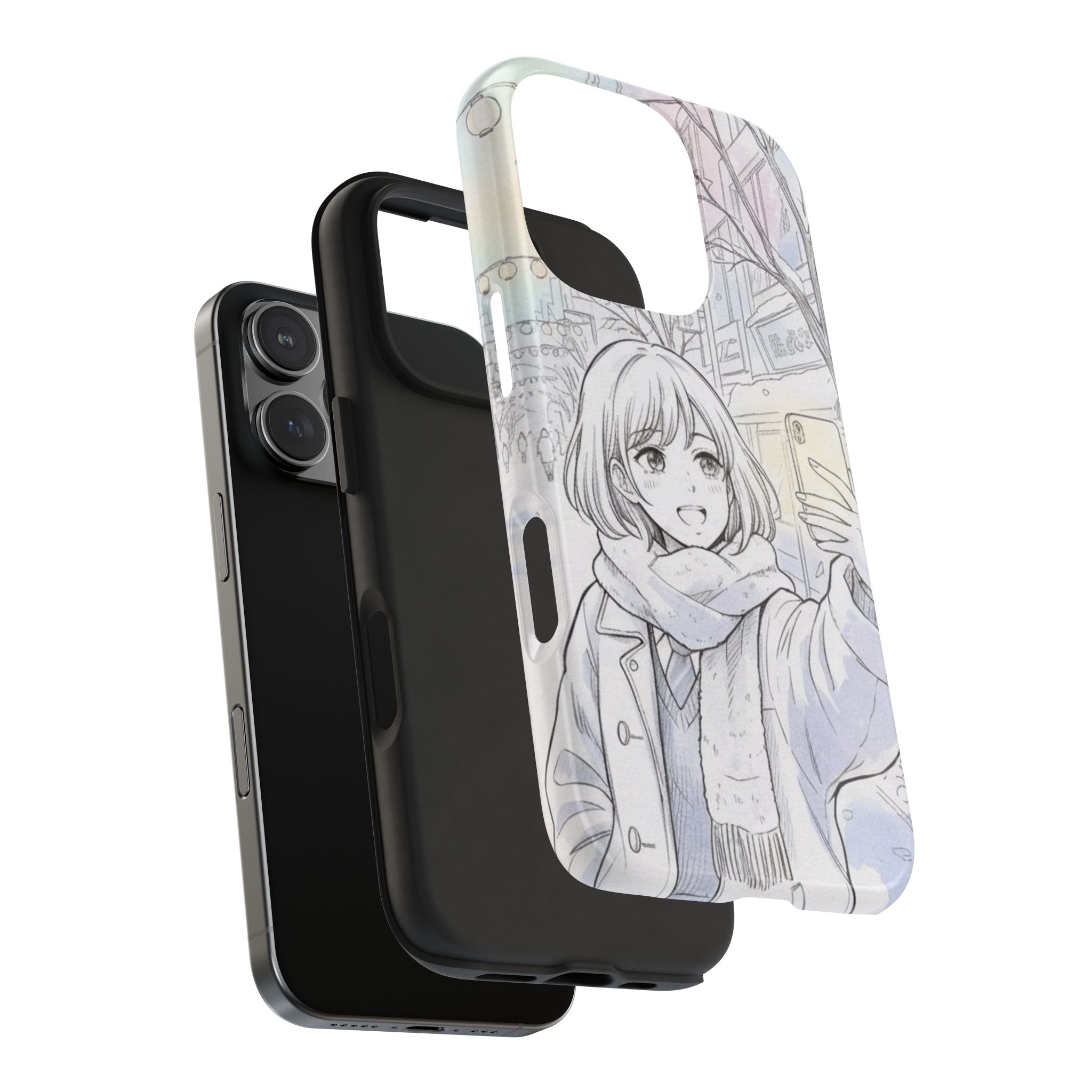 NO001 CITY VIEW Tough Phone Cases