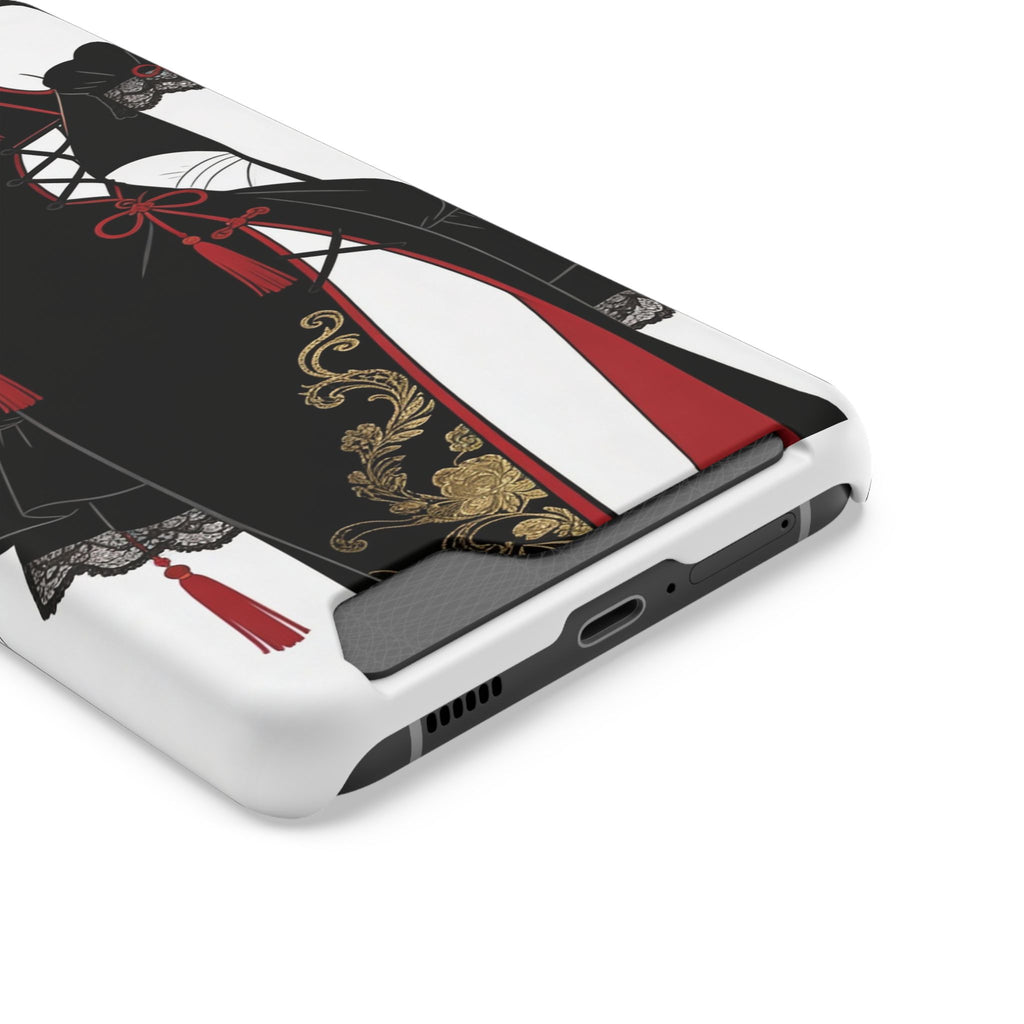 A002 Chinese Traditional Fashion Phone Case with Card Holder