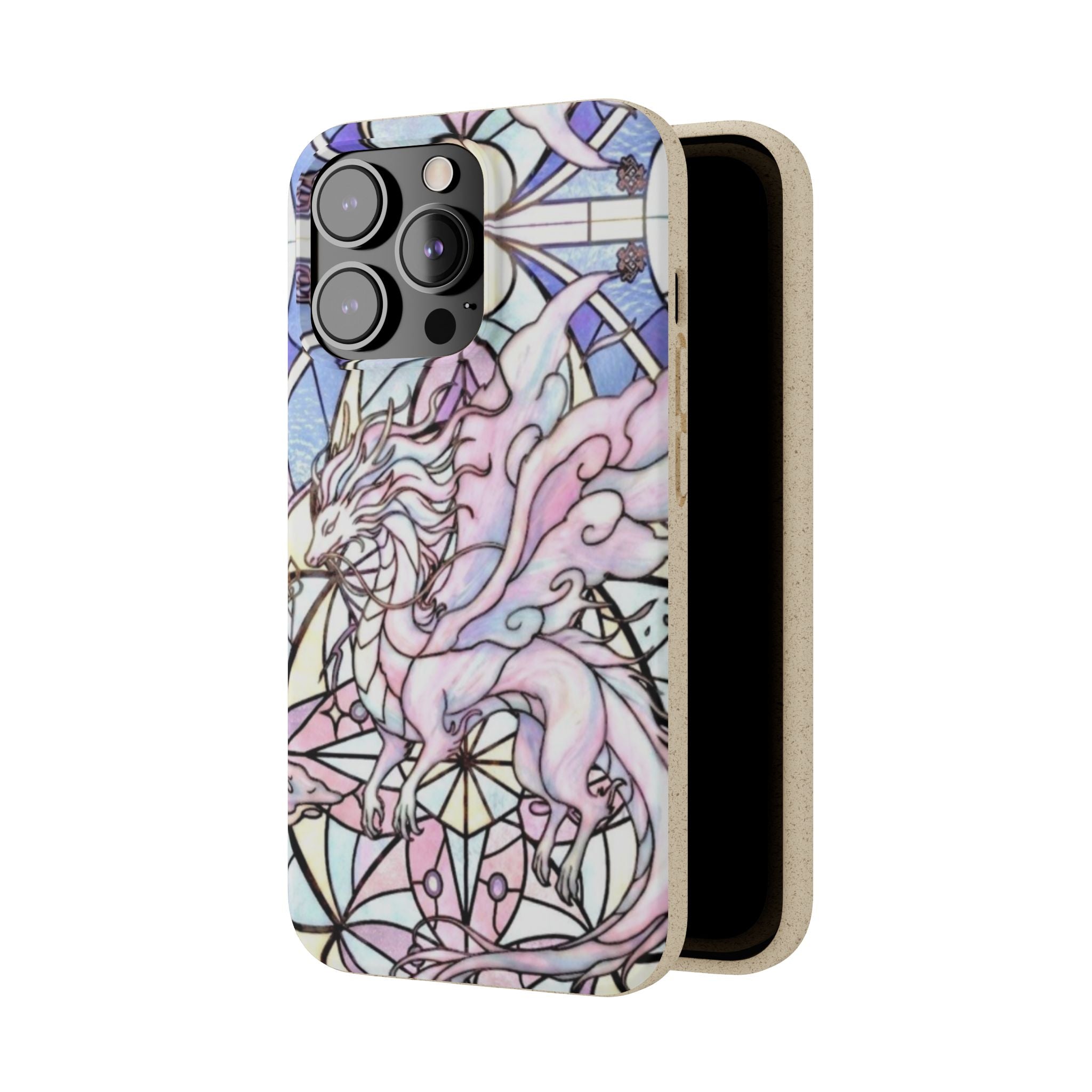 Special MOUMONS024 stained glass biodegradable Phone Case