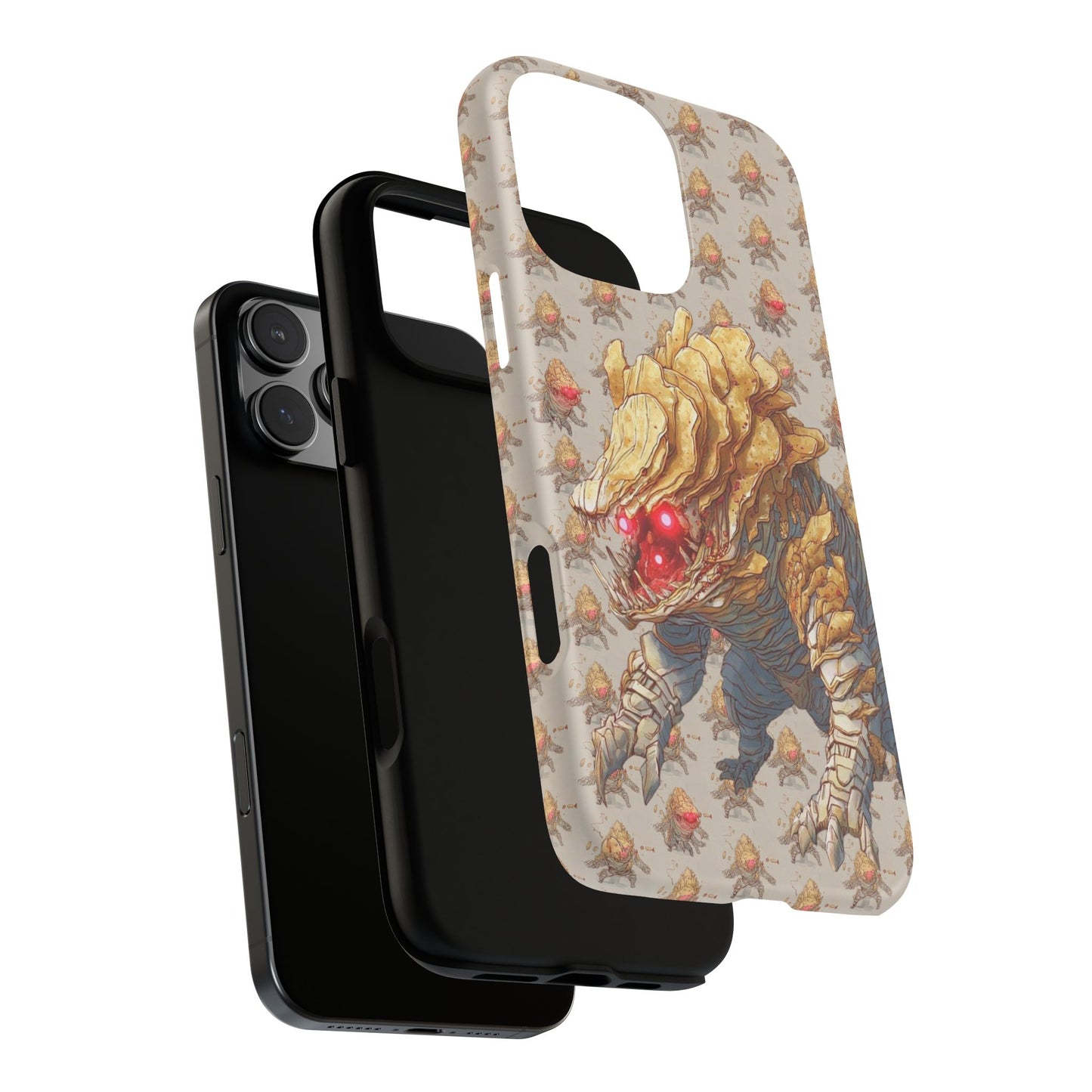 MOUMONS008 Phone Case — Gaming Beast with Red Eyes