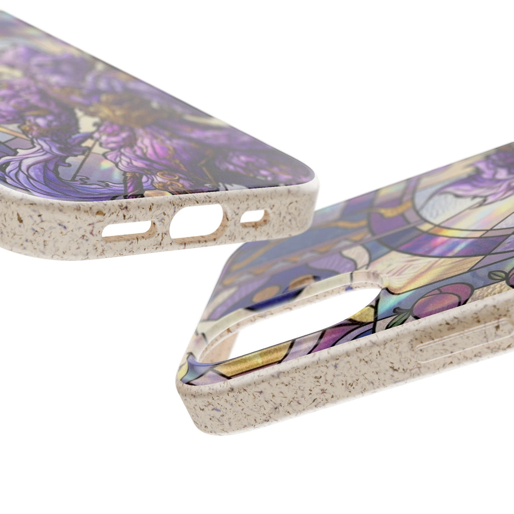 Special MOUMONS003 stained glass Biodegradable Phone Case