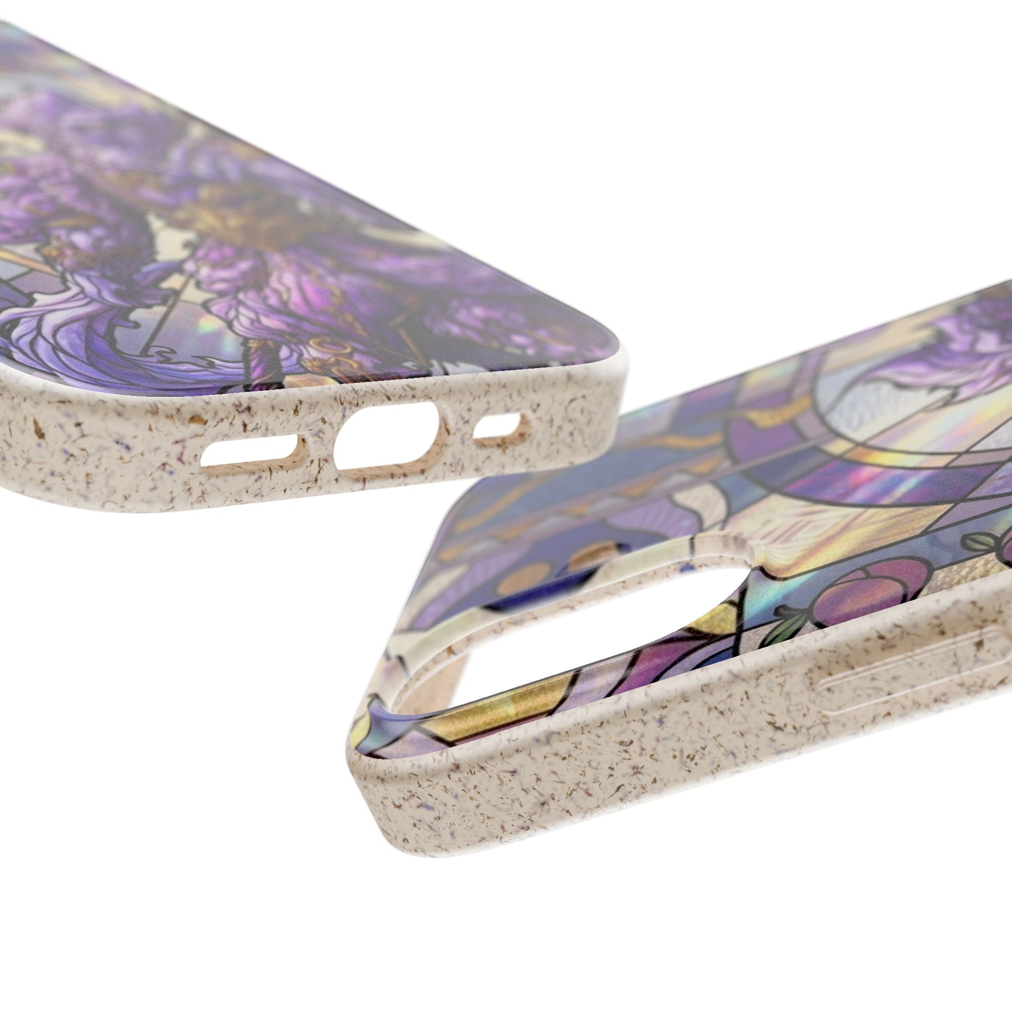Special MOUMONS003 stained glass Biodegradable Phone Case