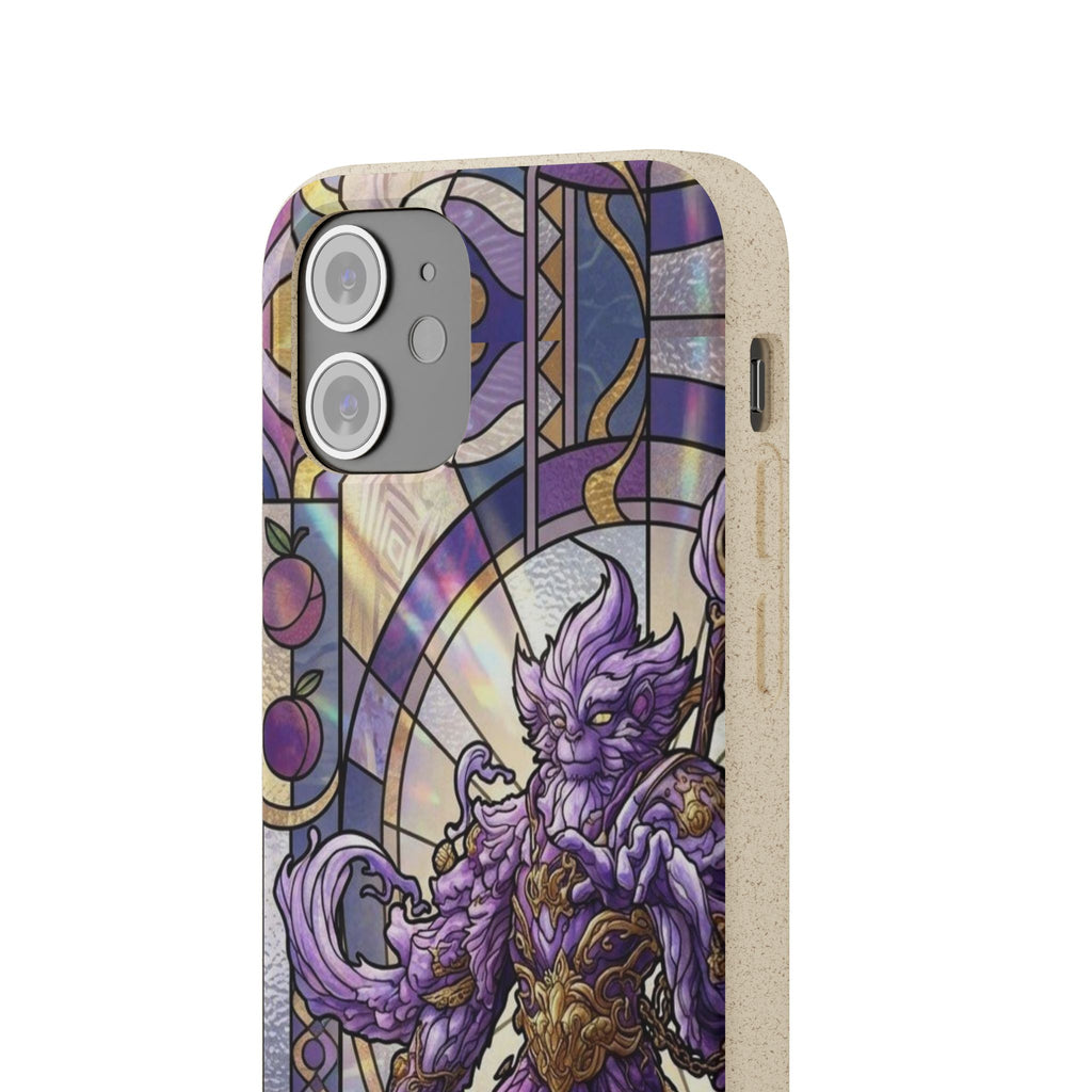 Special MOUMONS003 stained glass Biodegradable Phone Case