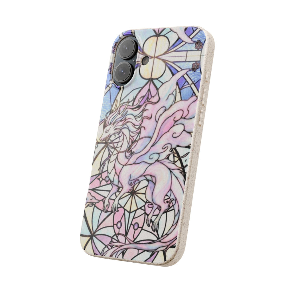 Special MOUMONS024 stained glass biodegradable Phone Case