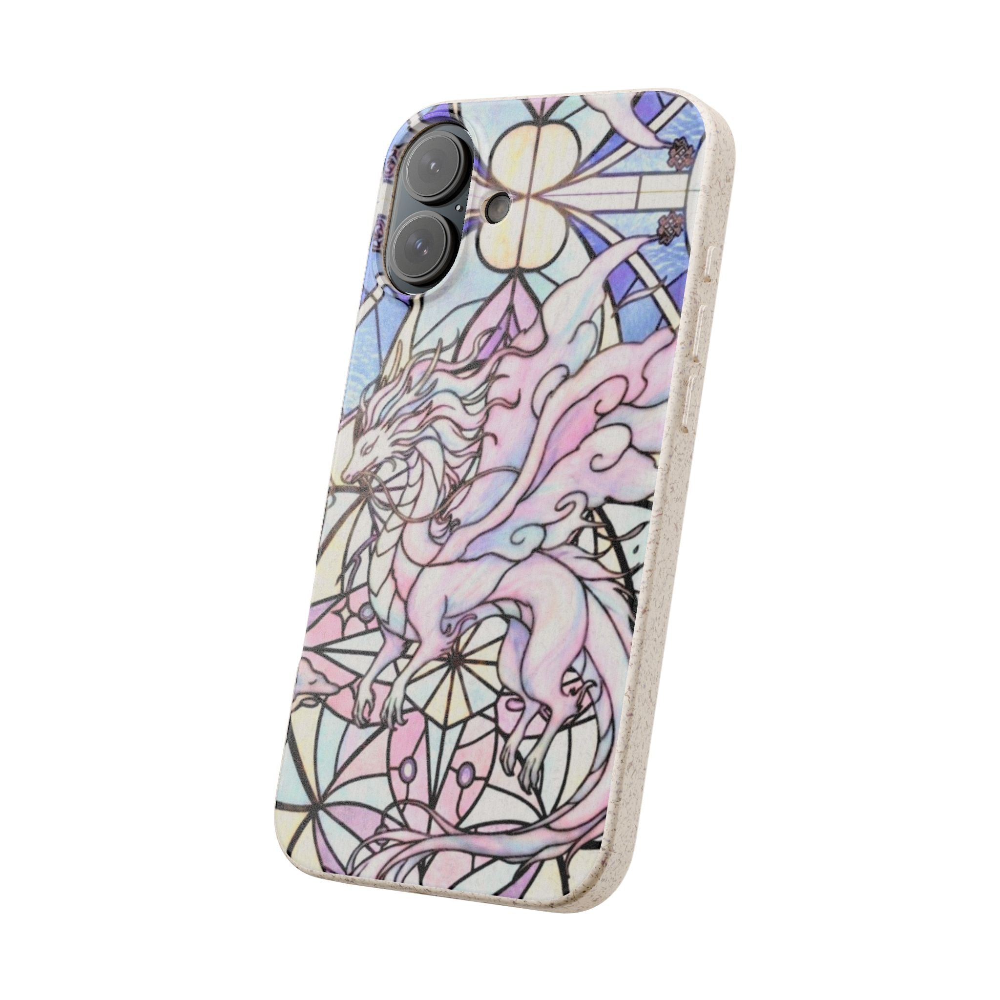 Special MOUMONS024 stained glass biodegradable Phone Case
