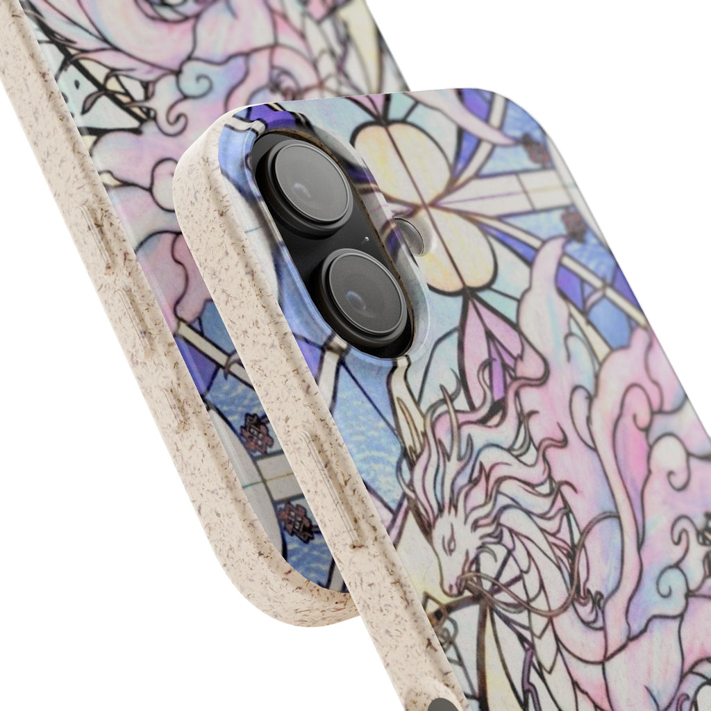 Special MOUMONS024 stained glass biodegradable Phone Case