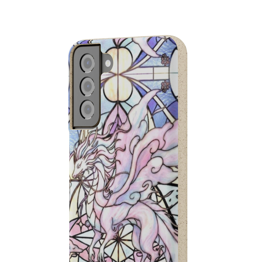 Special MOUMONS024 stained glass biodegradable Phone Case