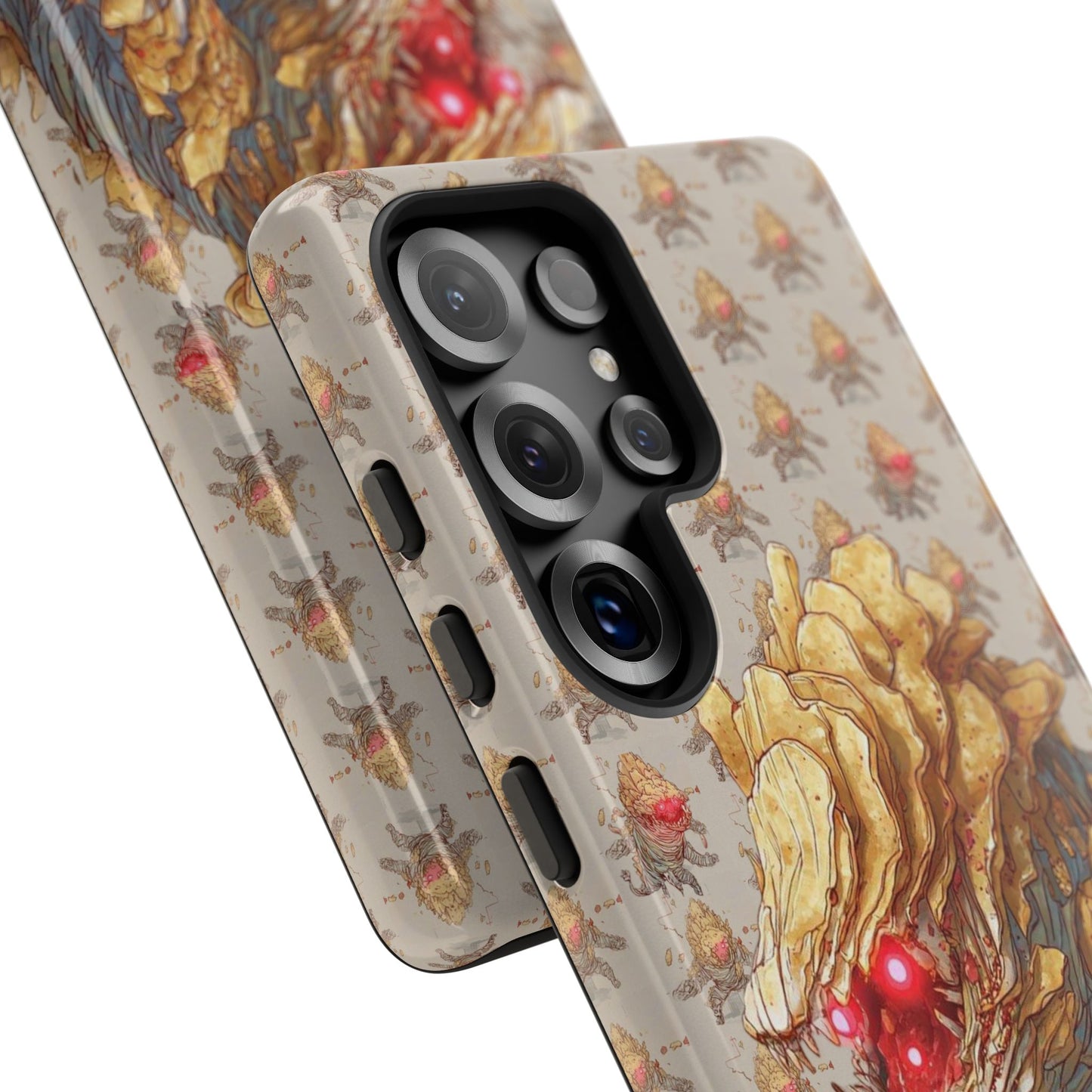 MOUMONS008 Phone Case — Gaming Beast with Red Eyes
