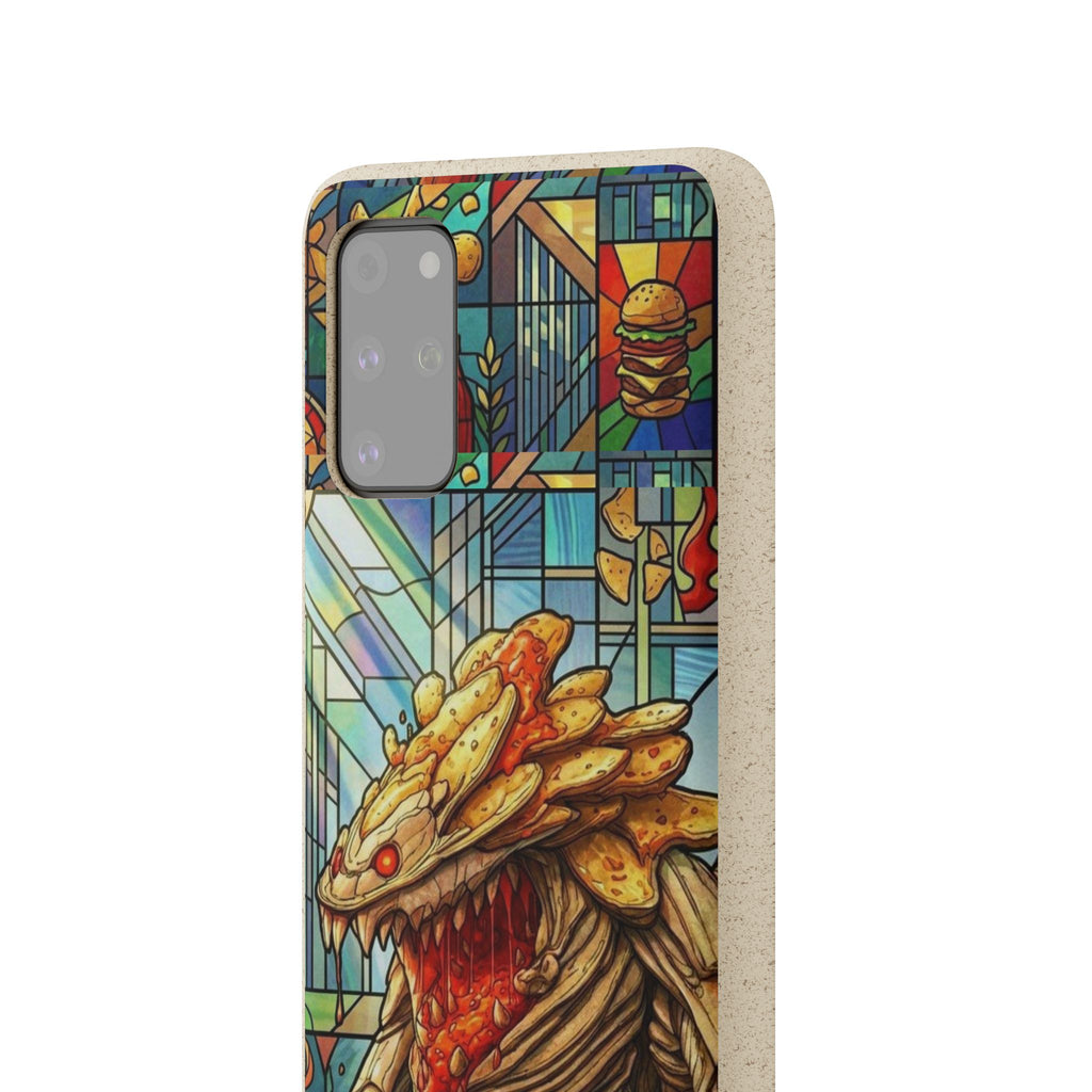 Special MOUMONS006 stained glass Biodegradable Phone Case