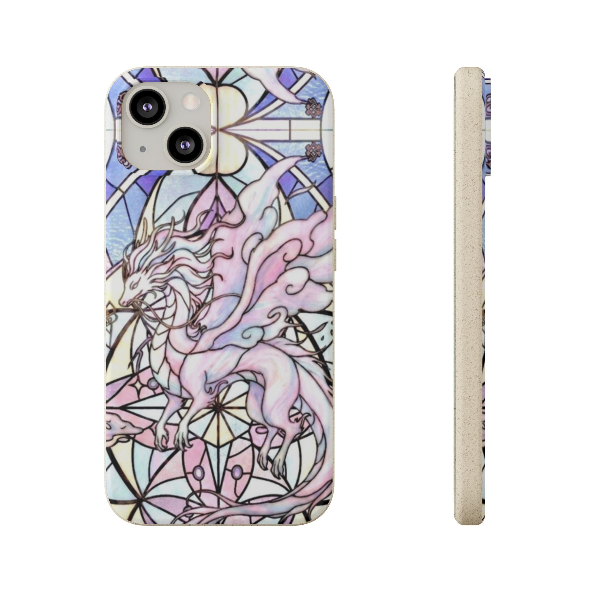 Special MOUMONS024 stained glass biodegradable Phone Case