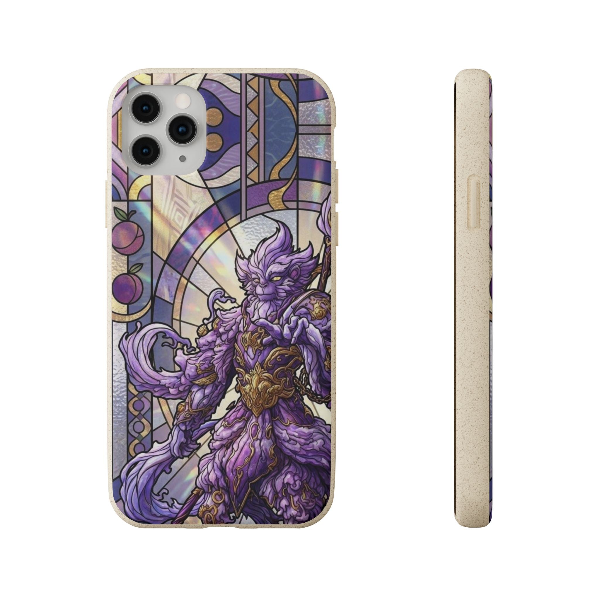 Special MOUMONS003 stained glass Biodegradable Phone Case