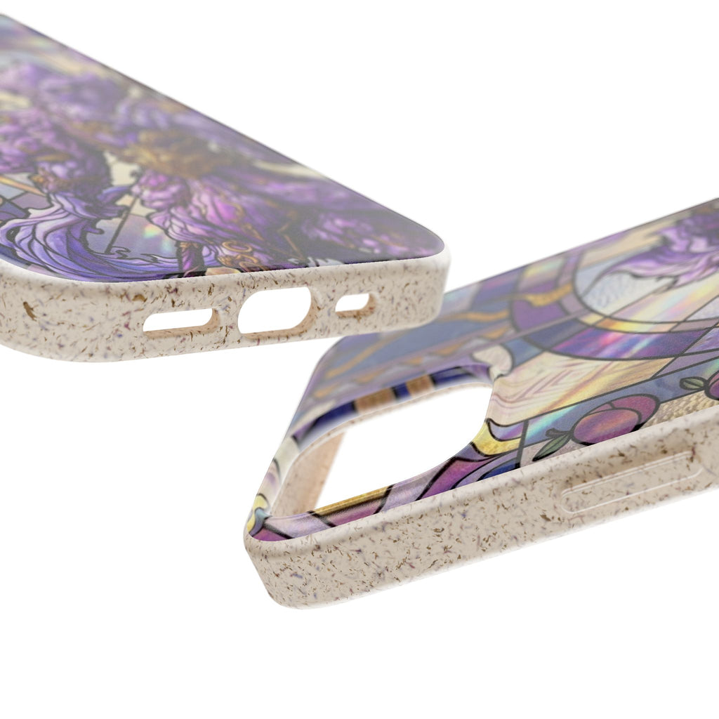Special MOUMONS003 stained glass Biodegradable Phone Case