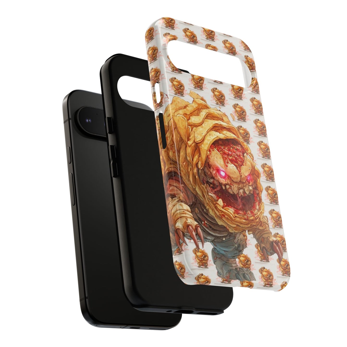 MOUMONS007 Phone Case — Durable Protective iPhone Cover with Creepy Art