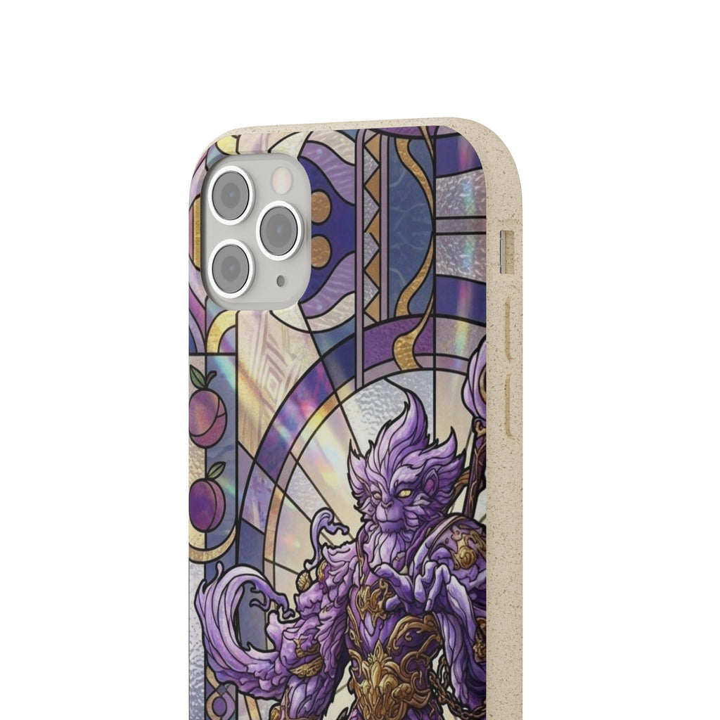 Special MOUMONS003 stained glass Biodegradable Phone Case
