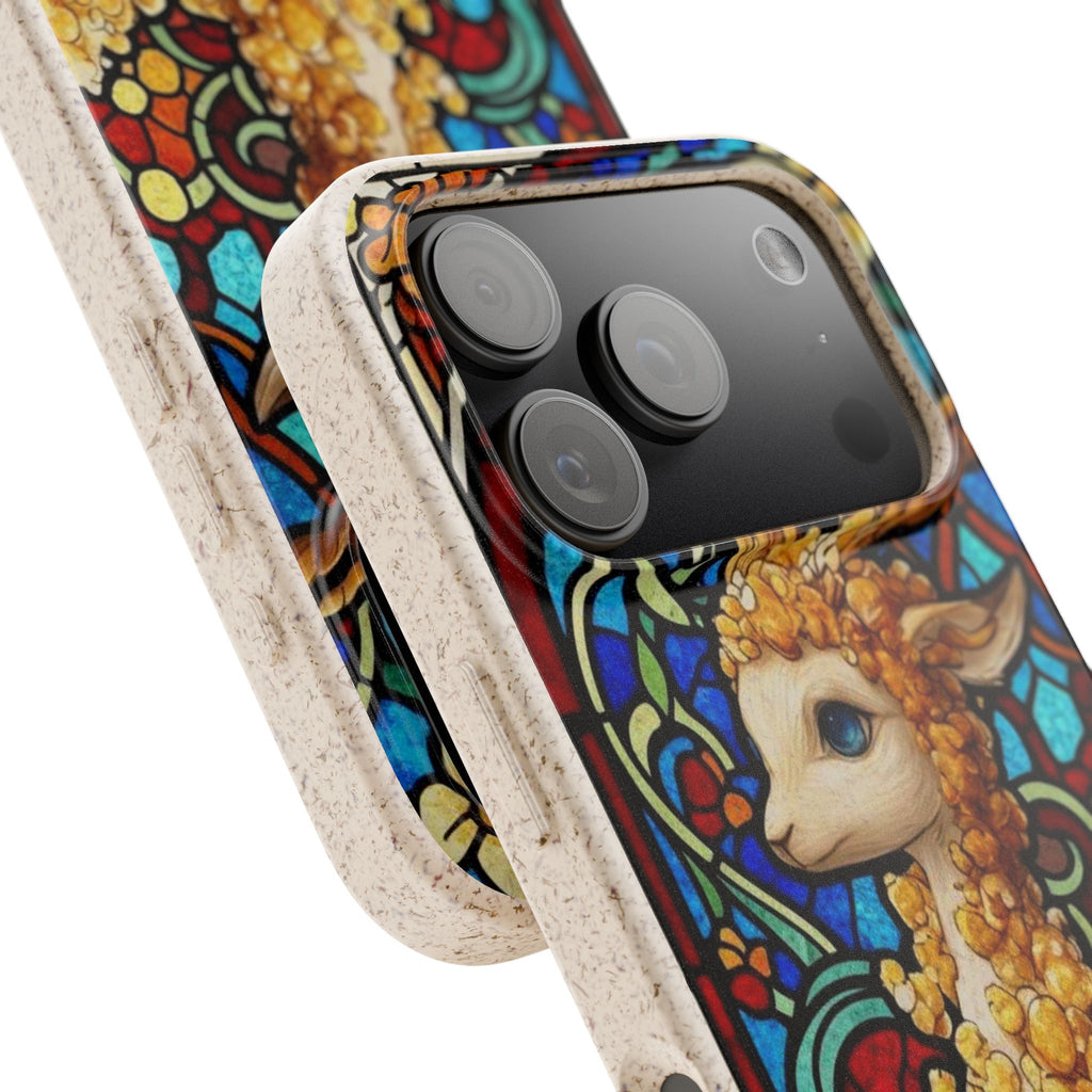 Special MOUMONS001 stained glass Biodegradable Phone Case
