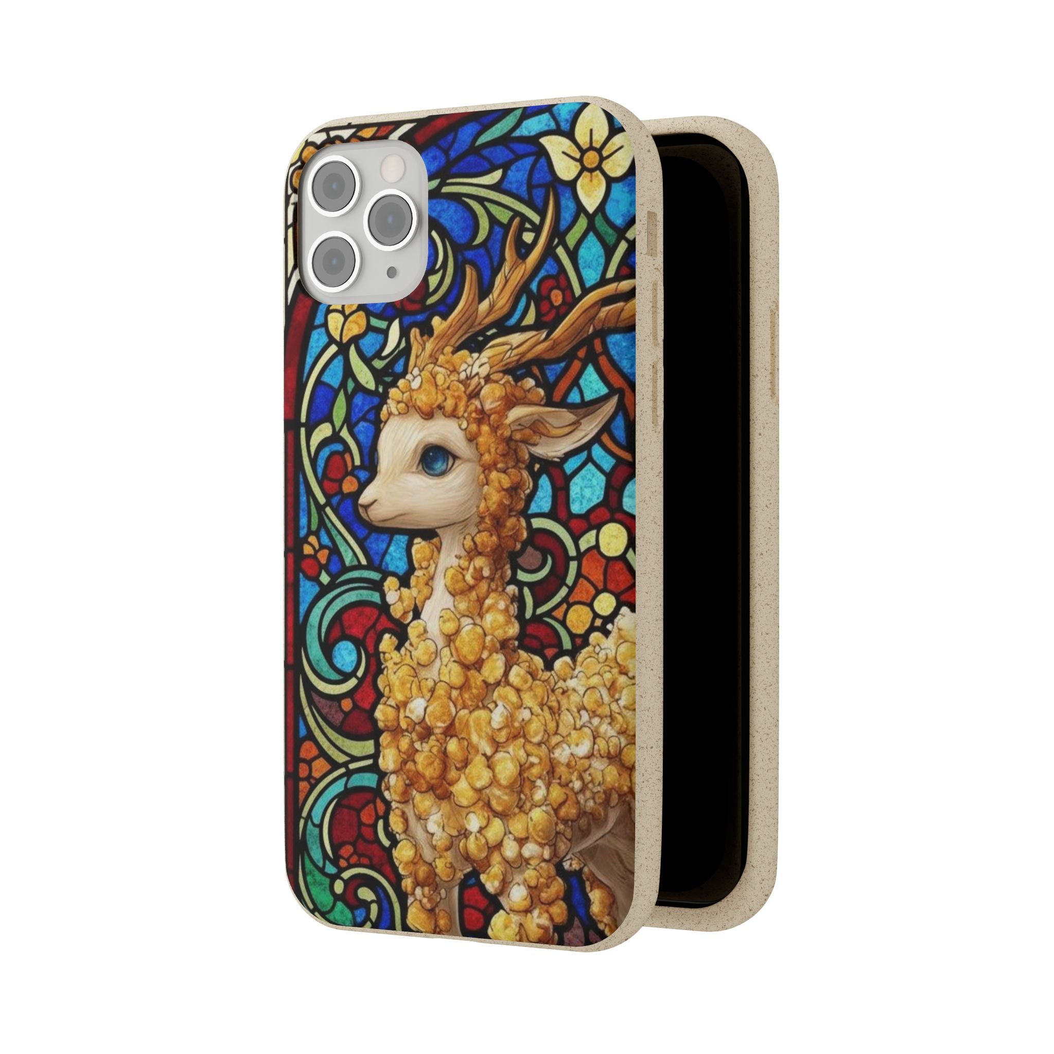 Special MOUMONS001 stained glass Biodegradable Phone Case