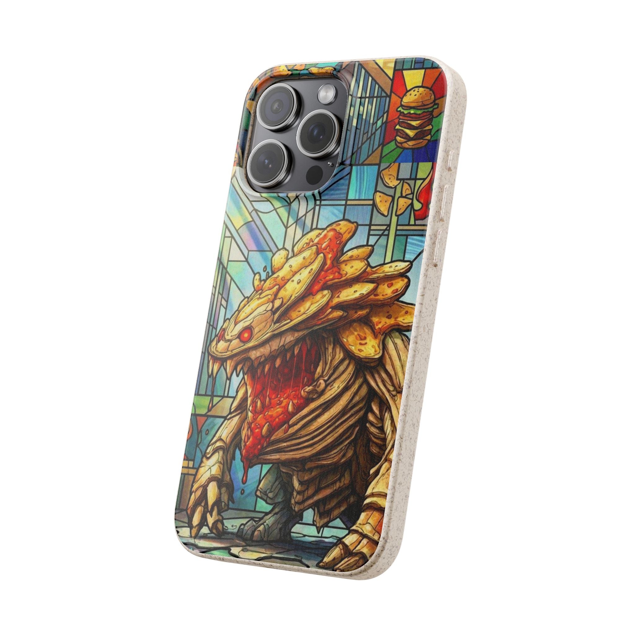 Special MOUMONS006 stained glass Biodegradable Phone Case