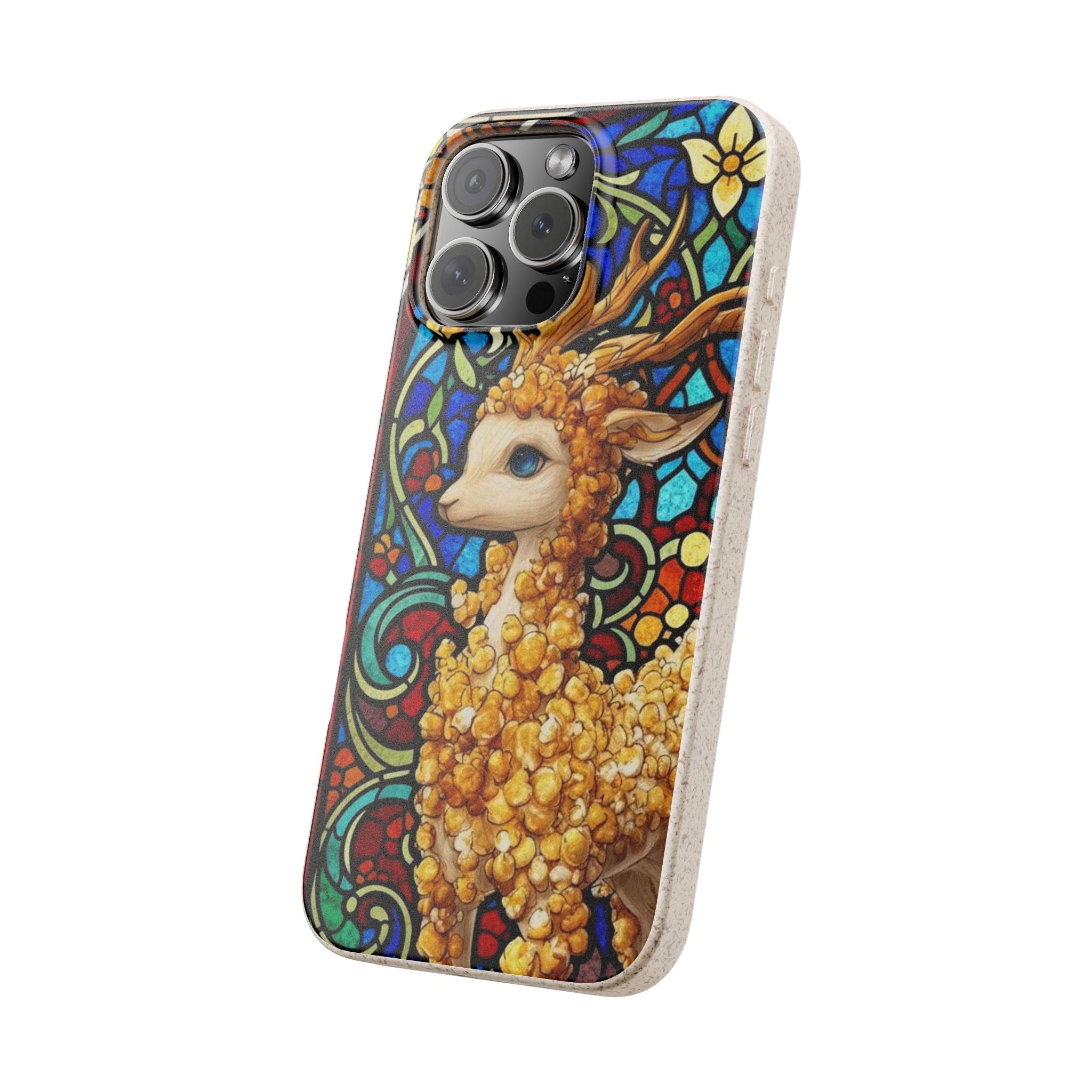 Special MOUMONS001 stained glass Biodegradable Phone Case