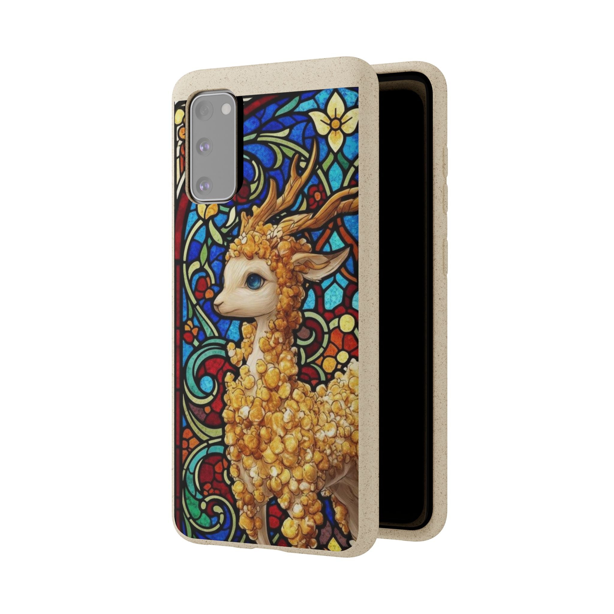 Special MOUMONS001 stained glass Biodegradable Phone Case