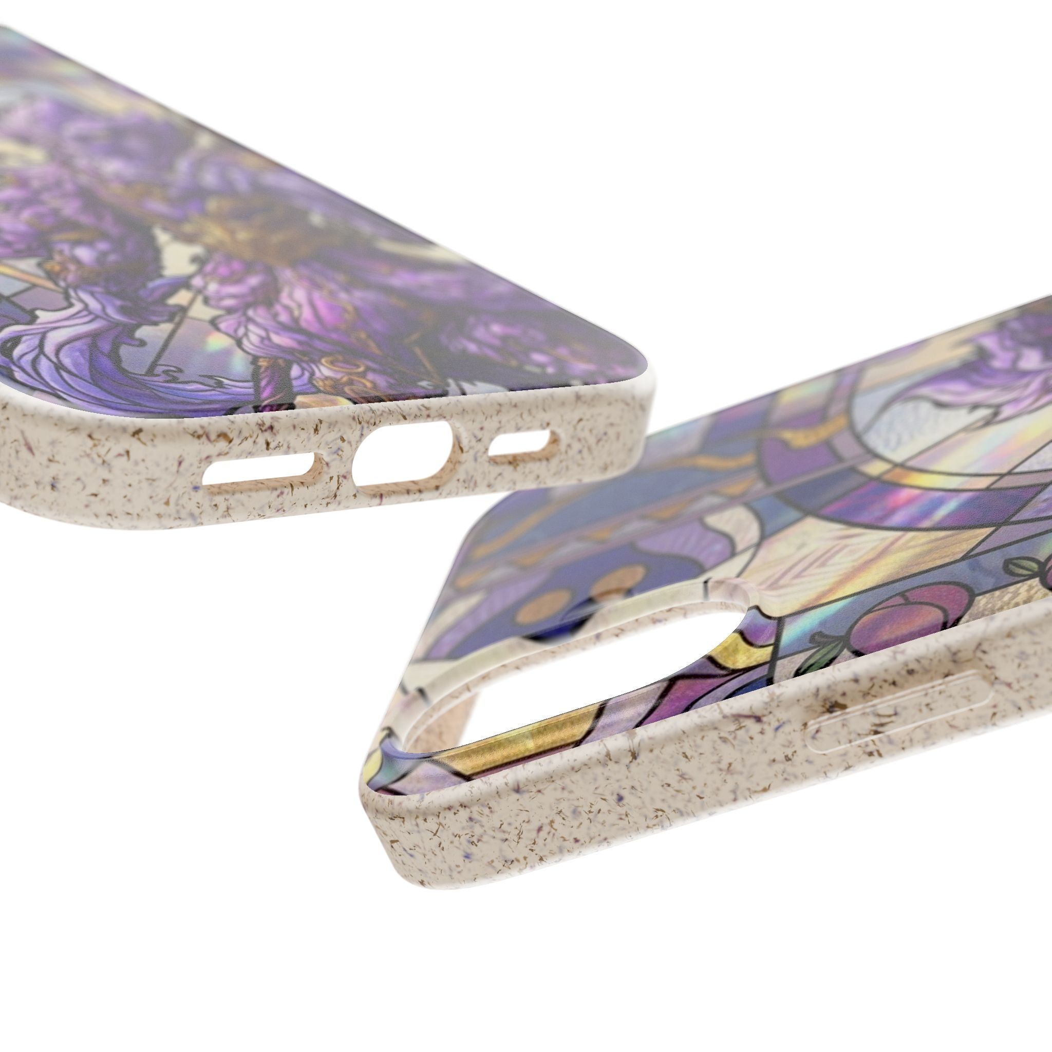 Special MOUMONS003 stained glass Biodegradable Phone Case