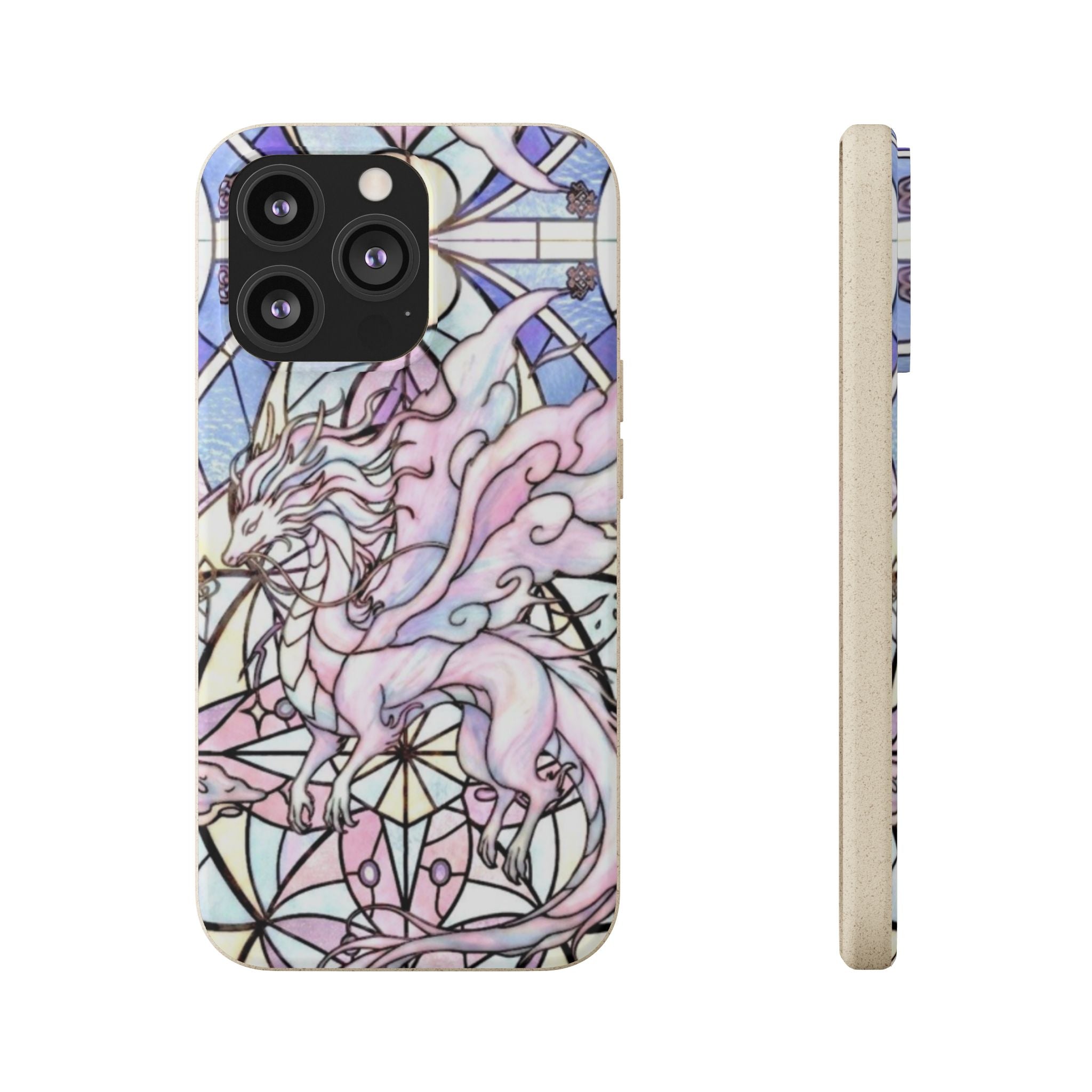 Special MOUMONS024 stained glass biodegradable Phone Case