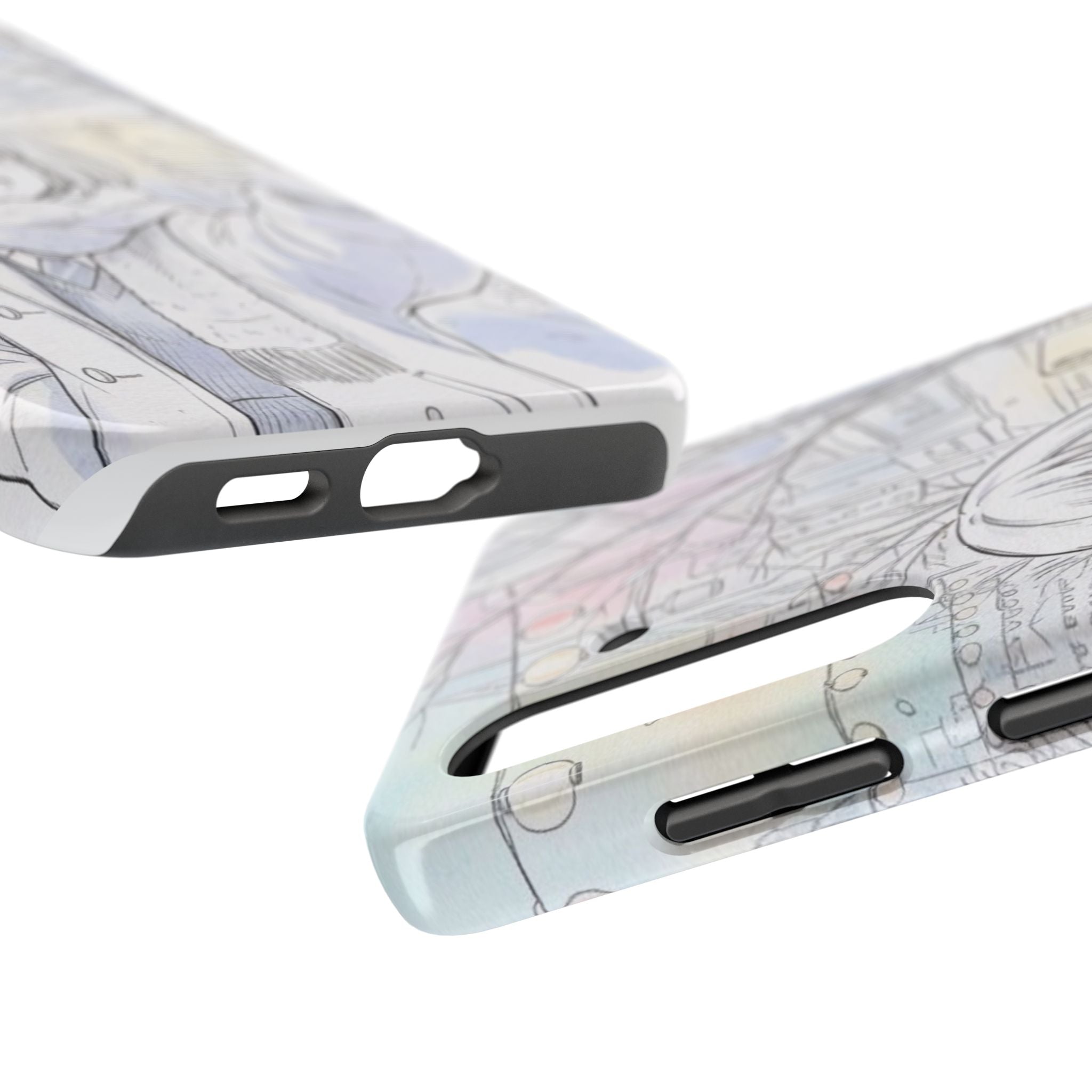 NO001 CITY VIEW Tough Phone Cases