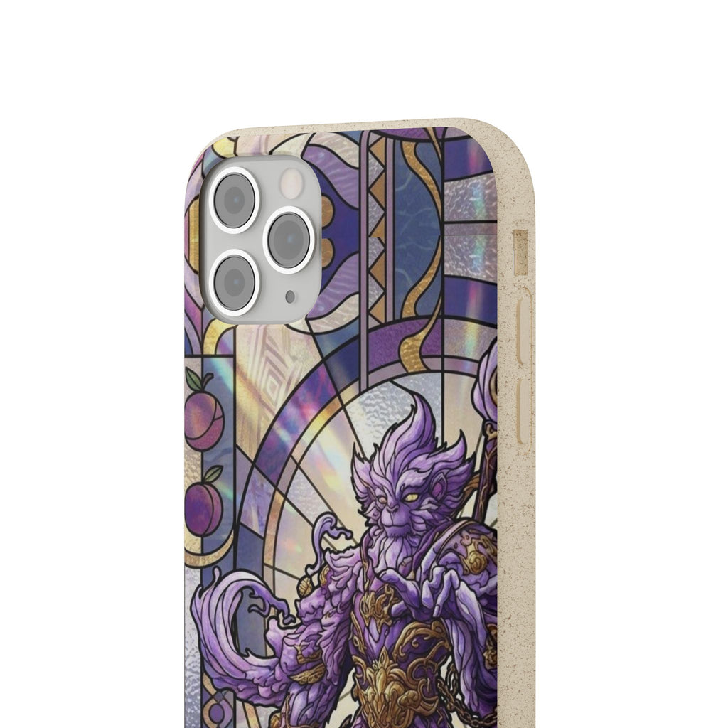 Special MOUMONS003 stained glass Biodegradable Phone Case