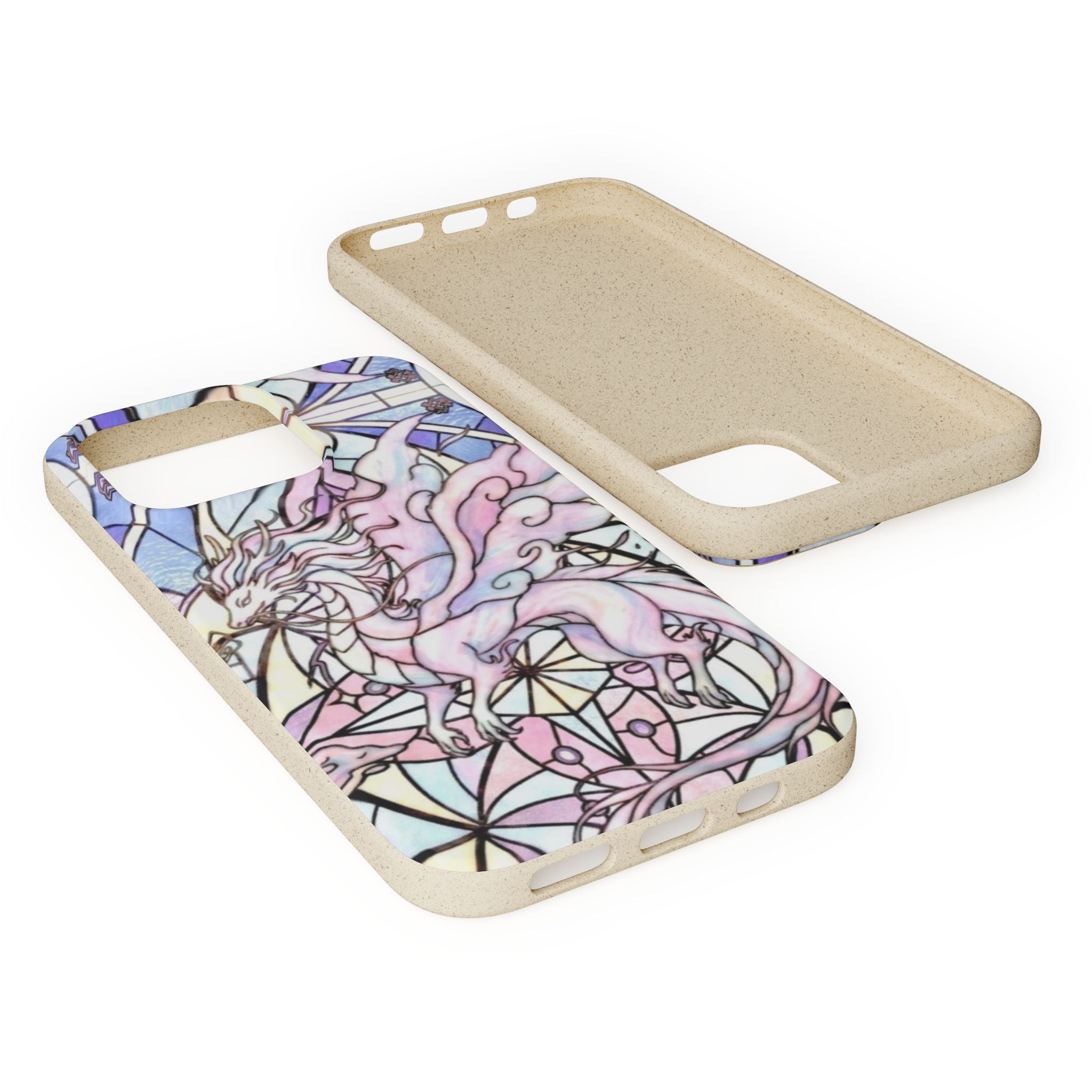 Special MOUMONS024 stained glass biodegradable Phone Case