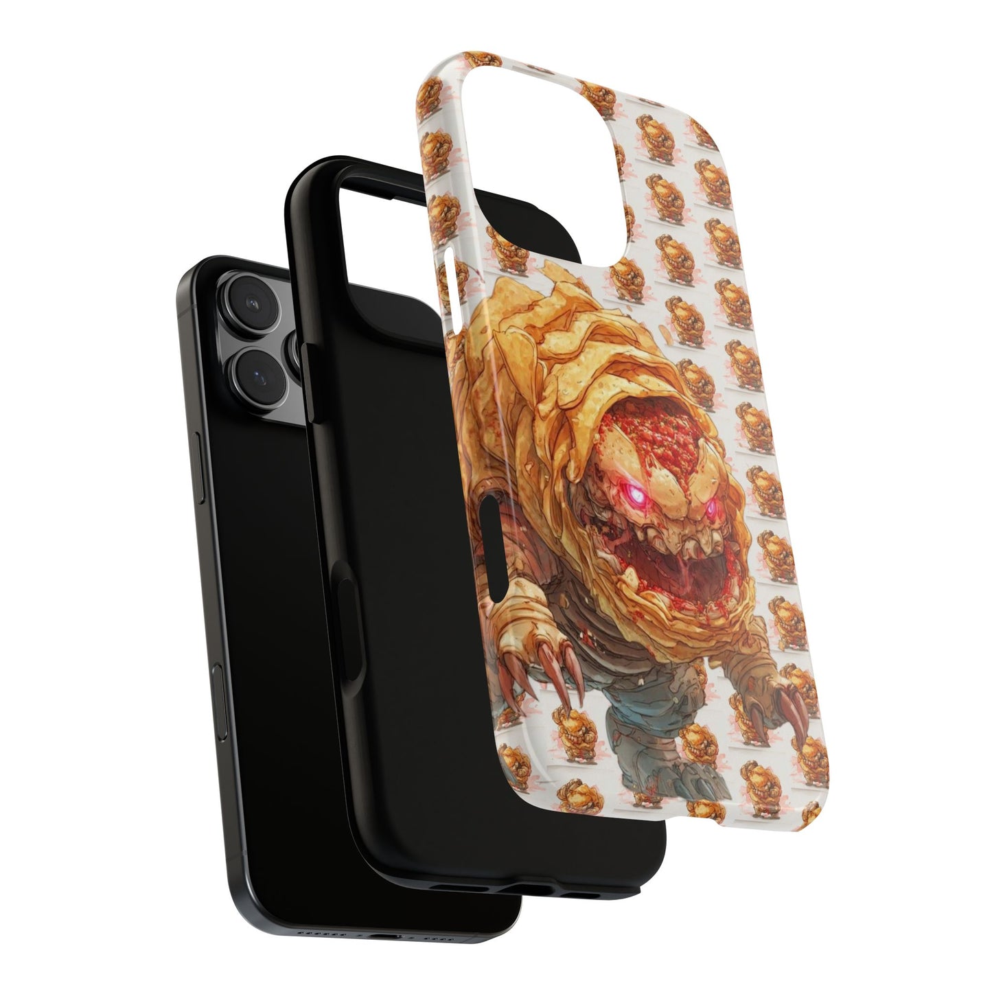 MOUMONS007 Phone Case — Durable Protective iPhone Cover with Creepy Art