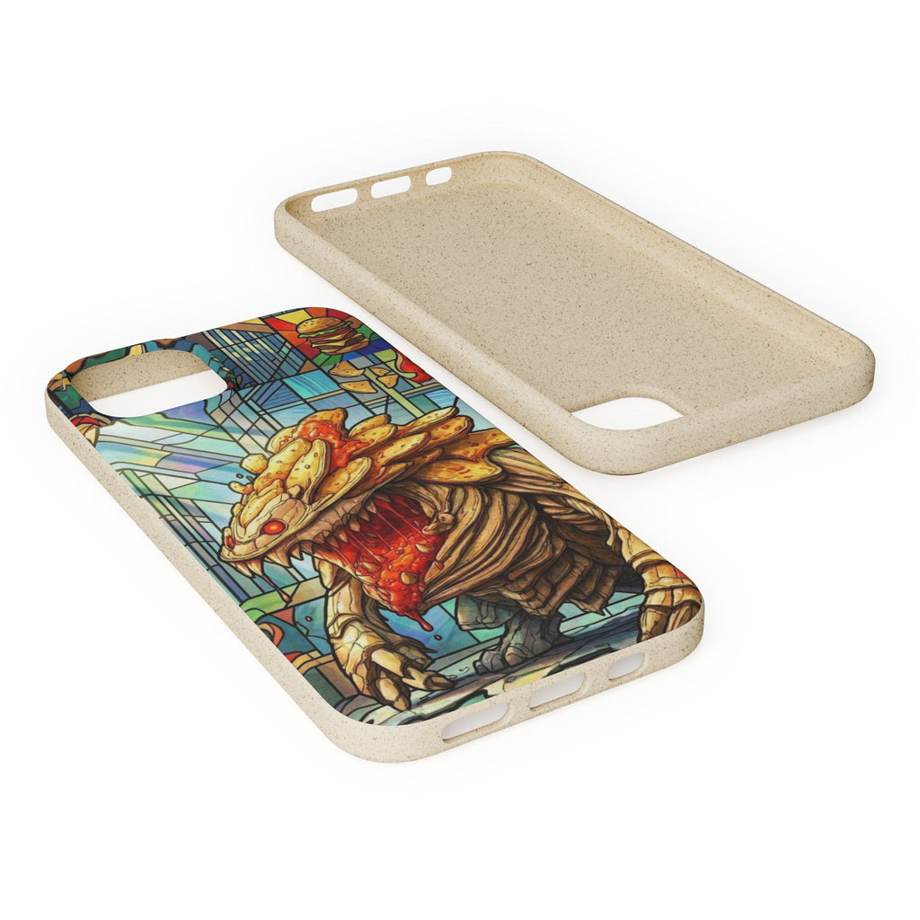 Special MOUMONS006 stained glass Biodegradable Phone Case