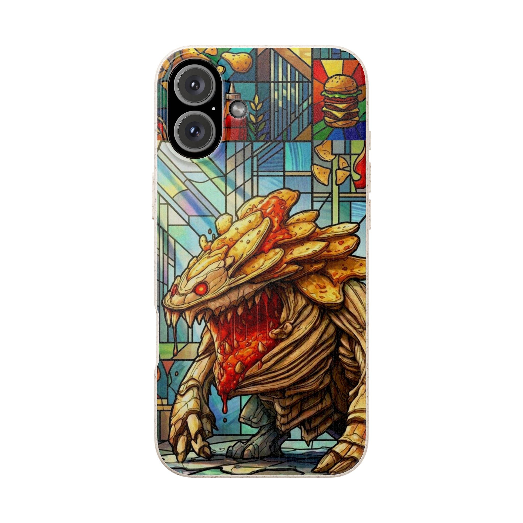 Special MOUMONS006 stained glass Biodegradable Phone Case