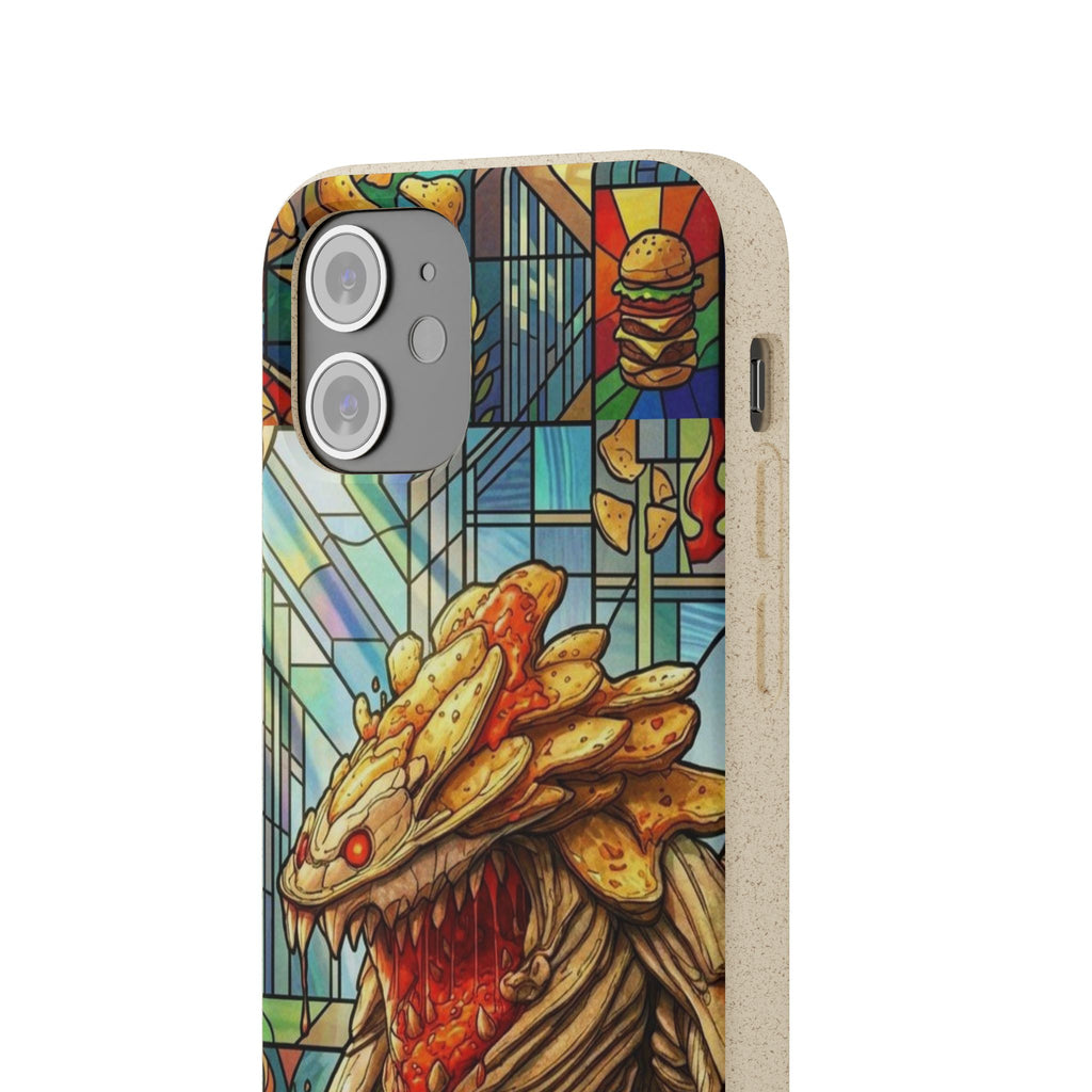 Special MOUMONS006 stained glass Biodegradable Phone Case